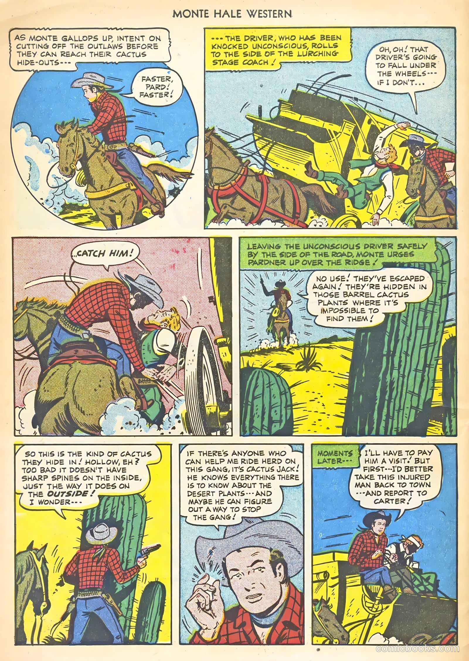 Monte Hale Western #53 (1950) — page 6 of 36