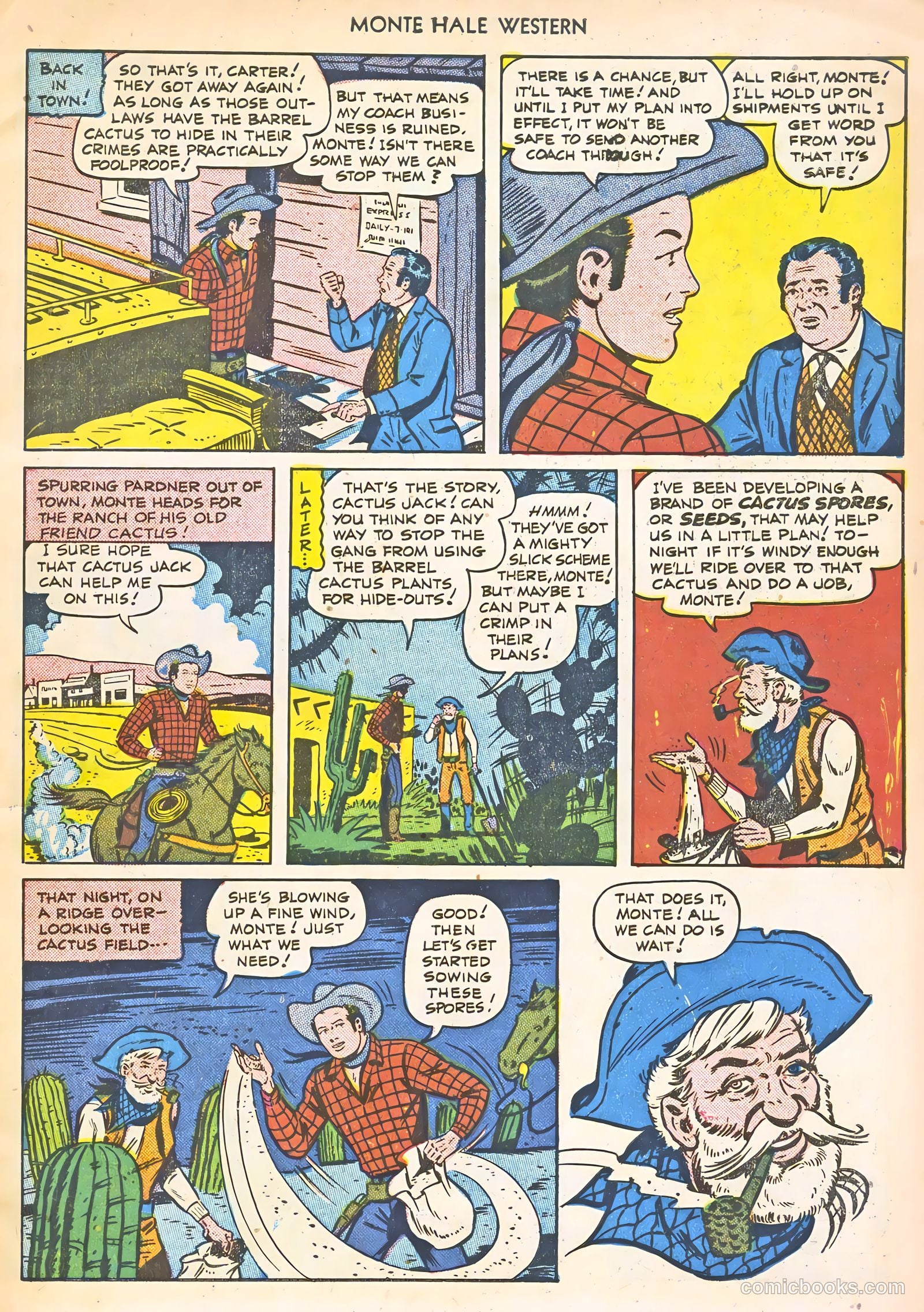 Monte Hale Western #53 (1950) — page 7 of 36
