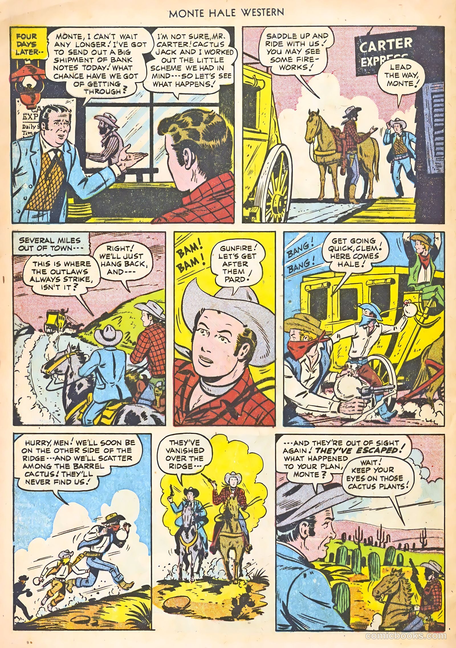 Monte Hale Western #53 (1950) — page 8 of 36
