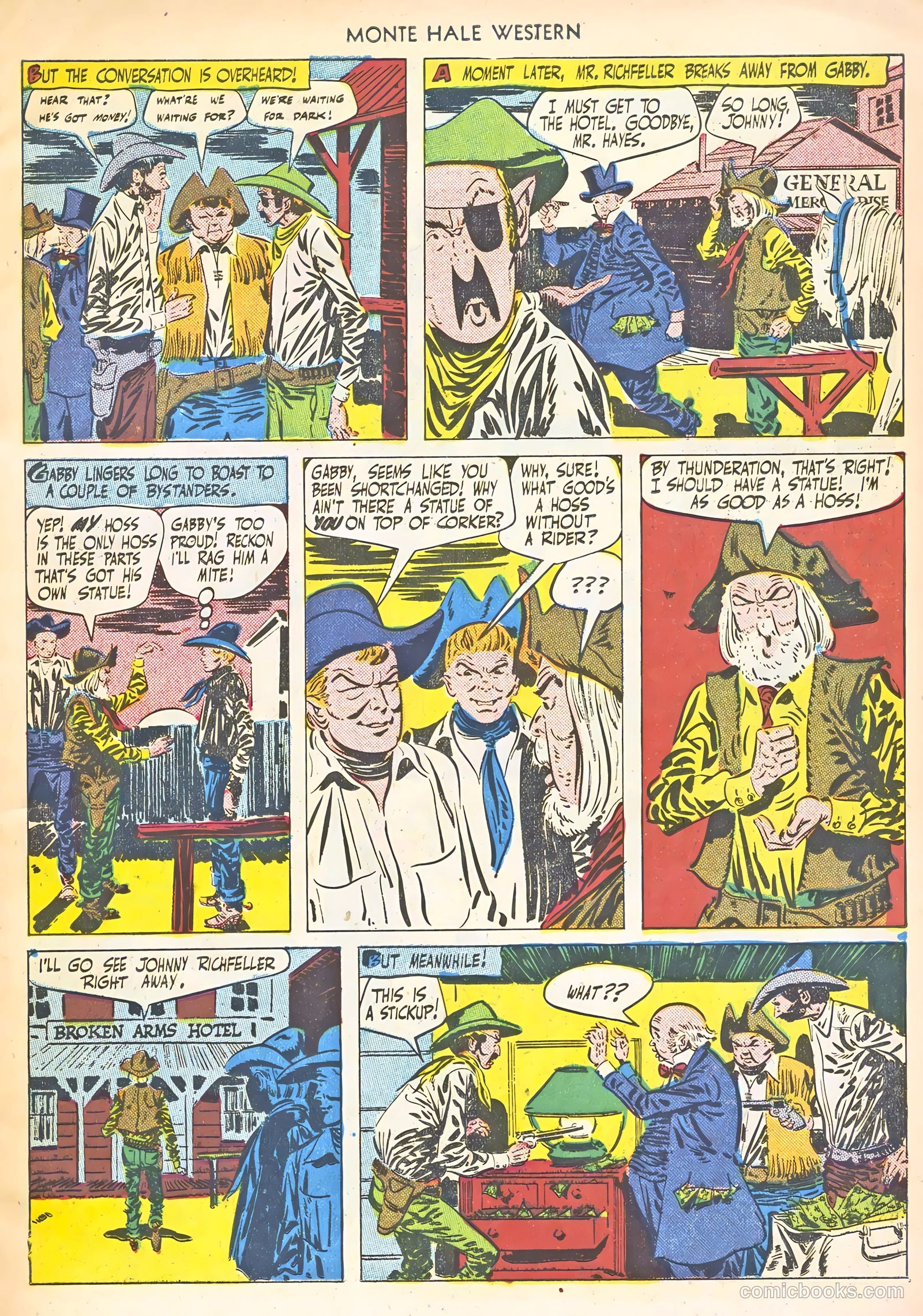 Monte Hale Western #53 (1950) — page 11 of 36