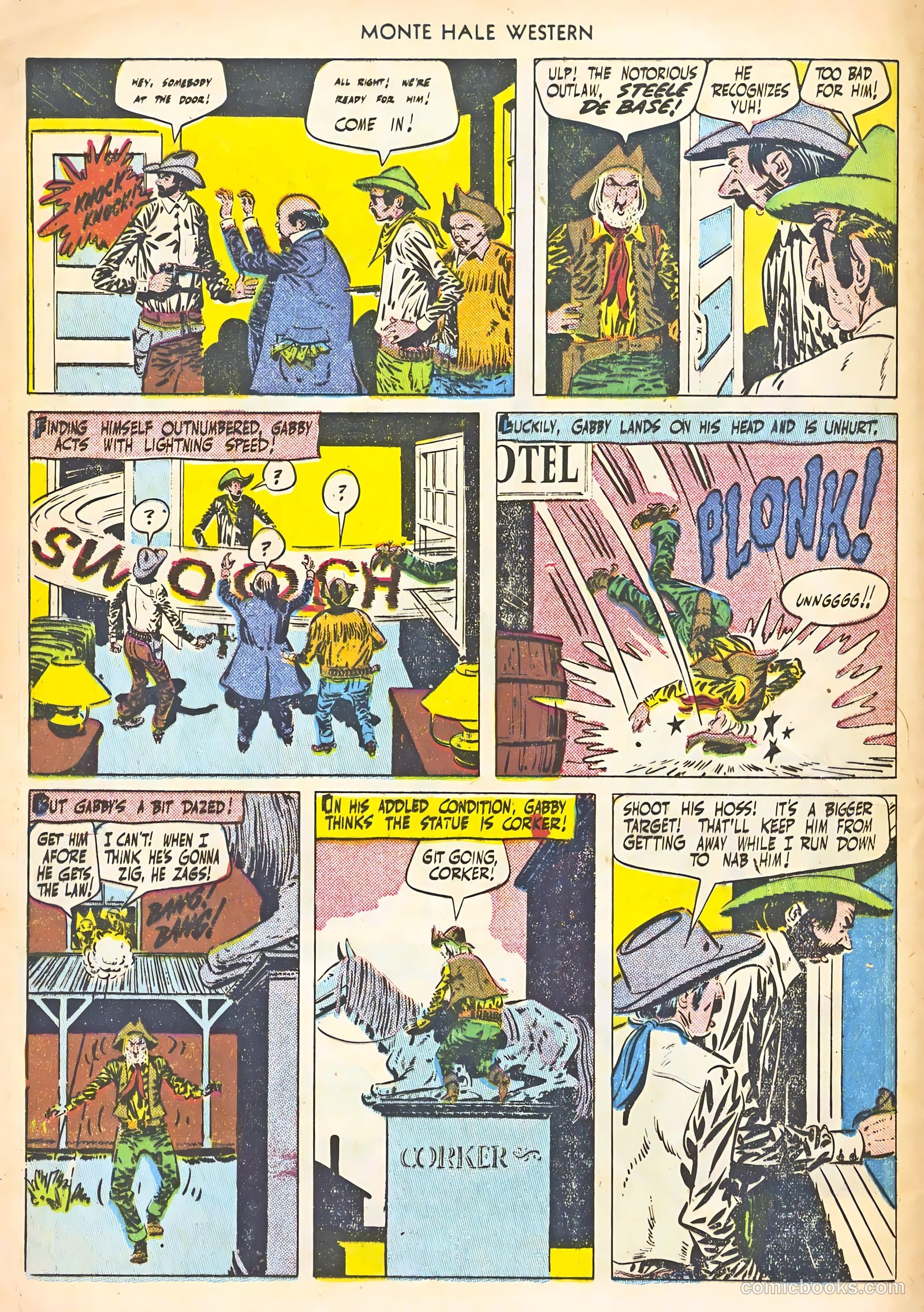 Monte Hale Western #53 (1950) — page 12 of 36