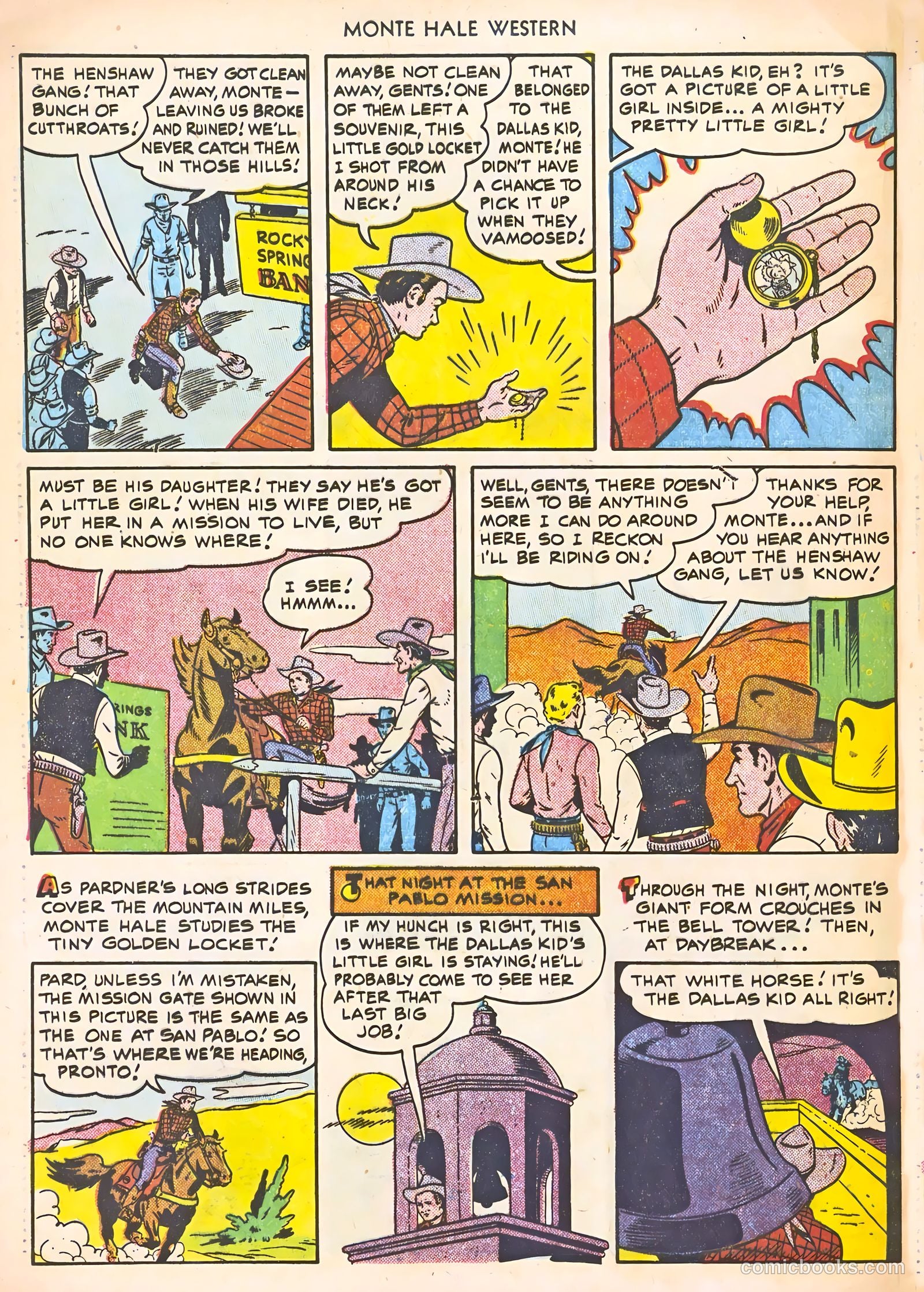 Monte Hale Western #53 (1950) — page 20 of 36