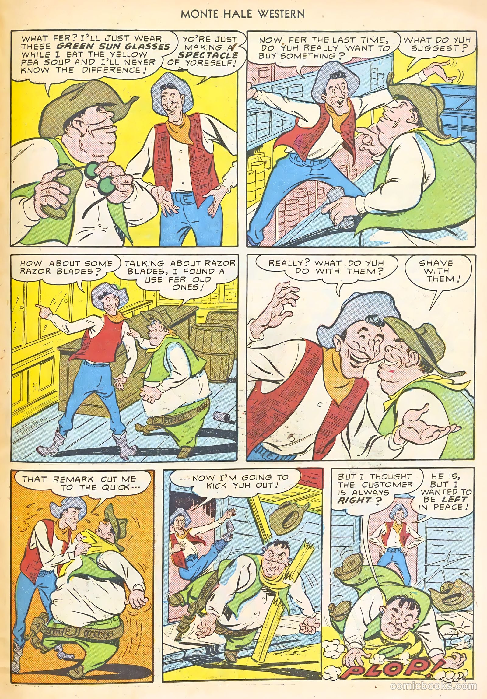 Monte Hale Western #53 (1950) — page 27 of 36