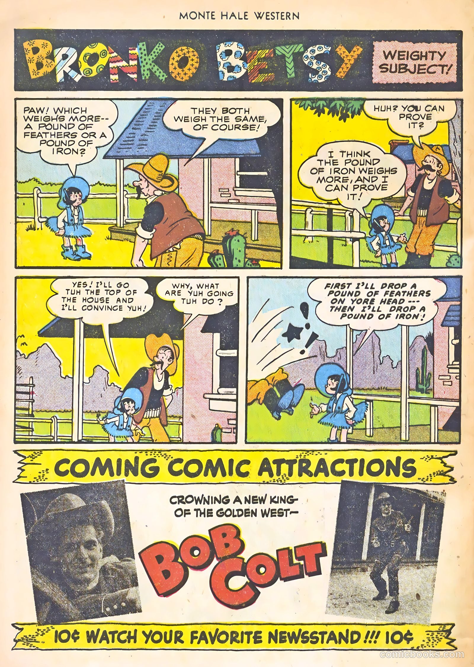 Monte Hale Western #53 (1950) — page 28 of 36