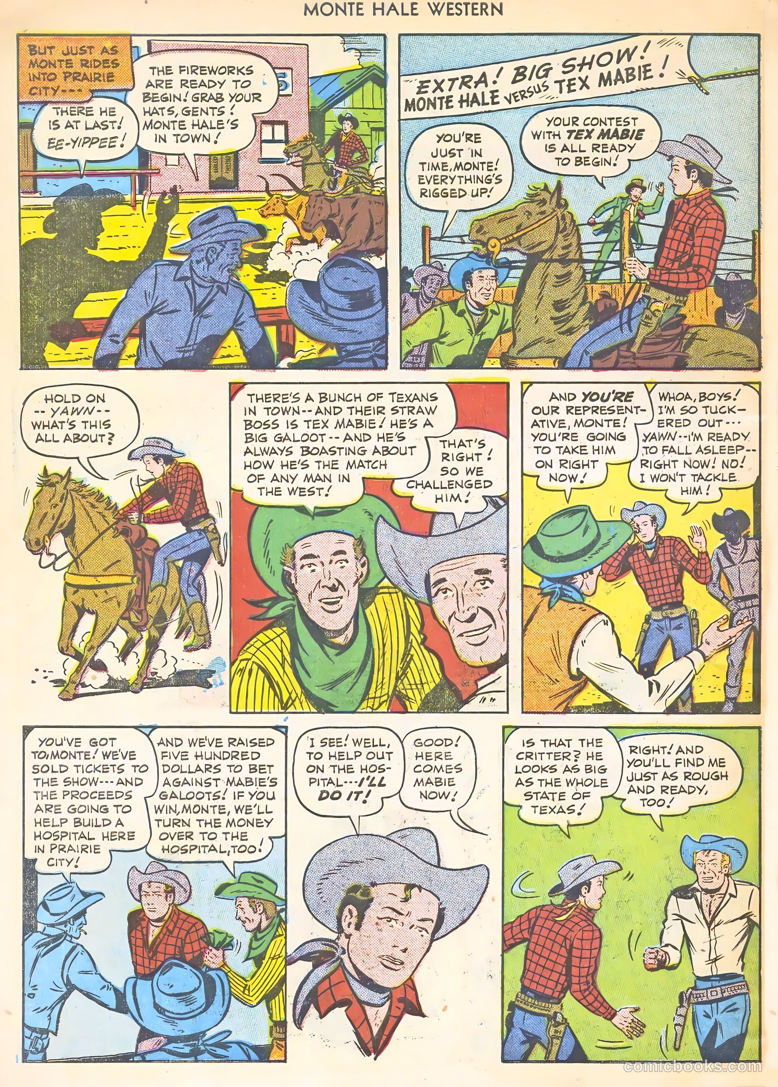Monte Hale Western #53 (1950) — page 30 of 36