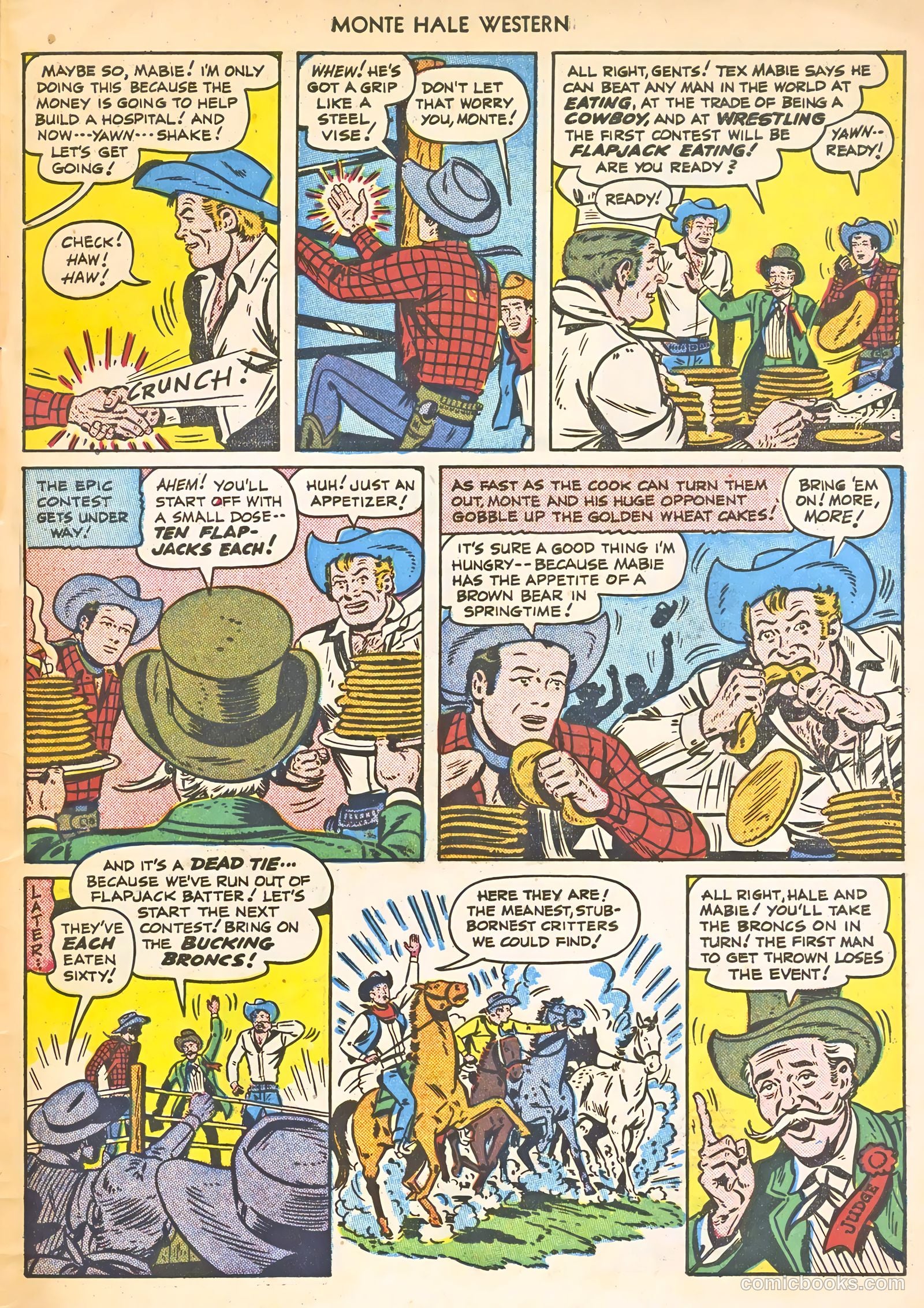 Monte Hale Western #53 (1950) — page 31 of 36