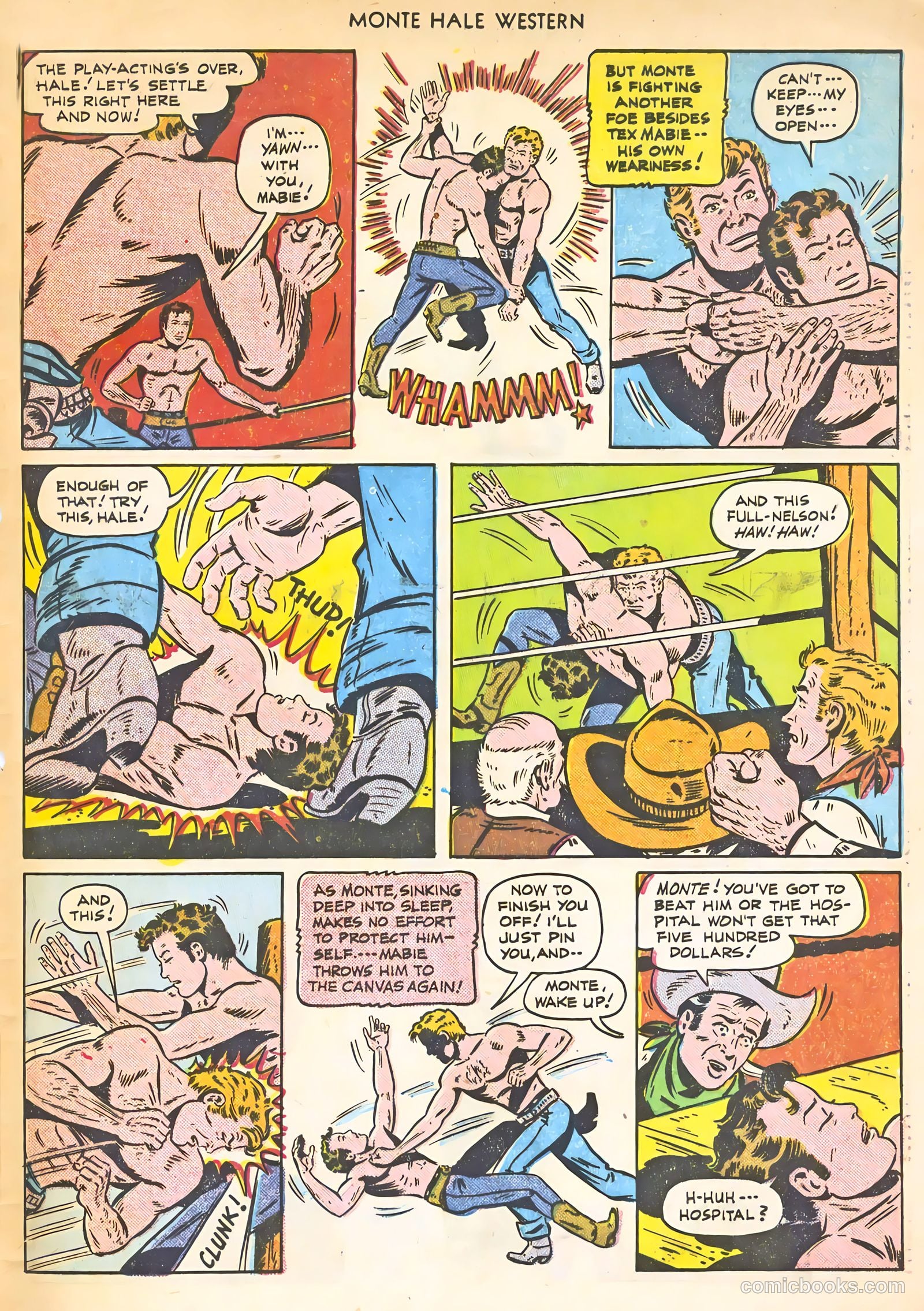 Monte Hale Western #53 (1950) — page 33 of 36