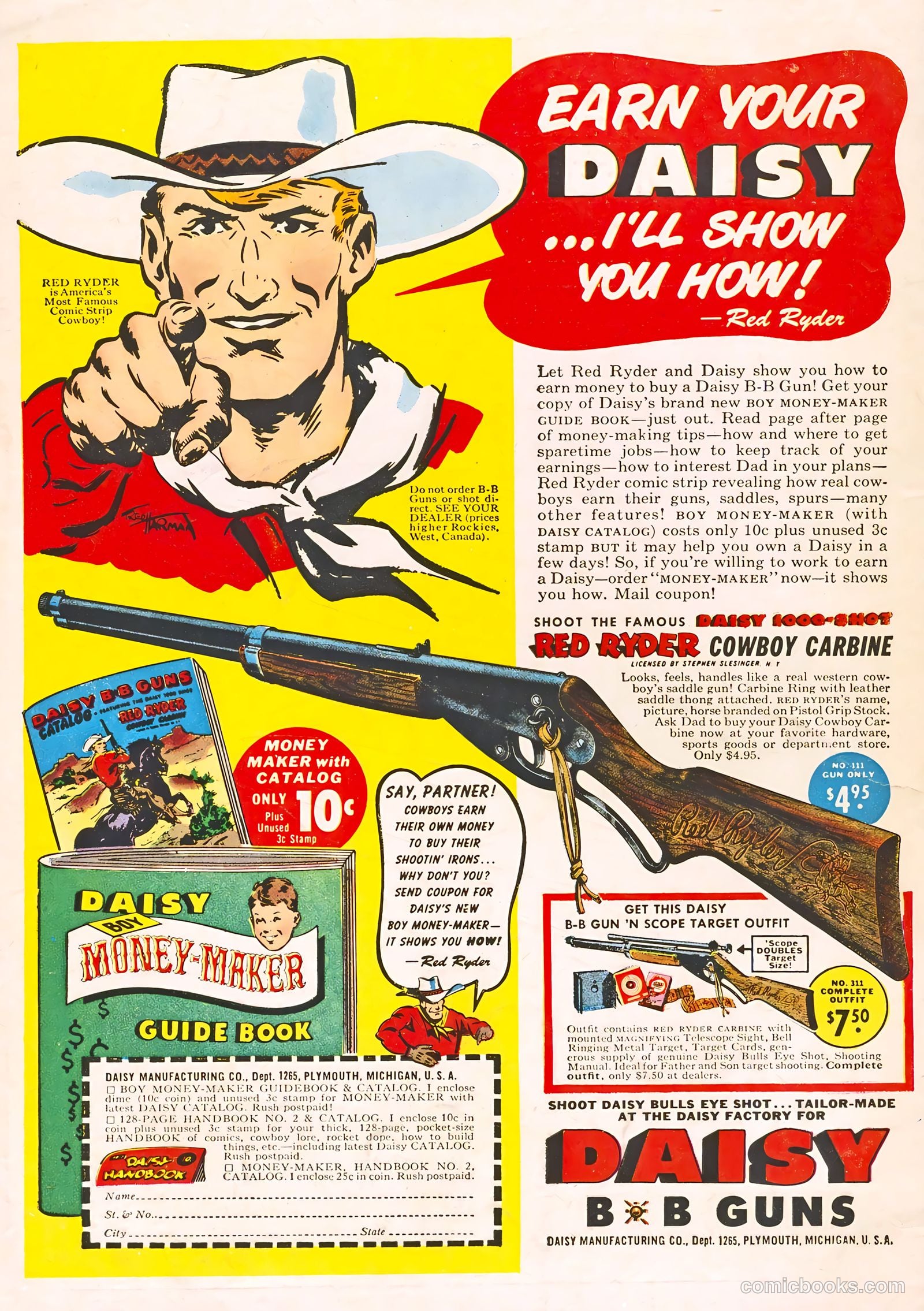 Monte Hale Western #53 (1950) — page 36 of 36
