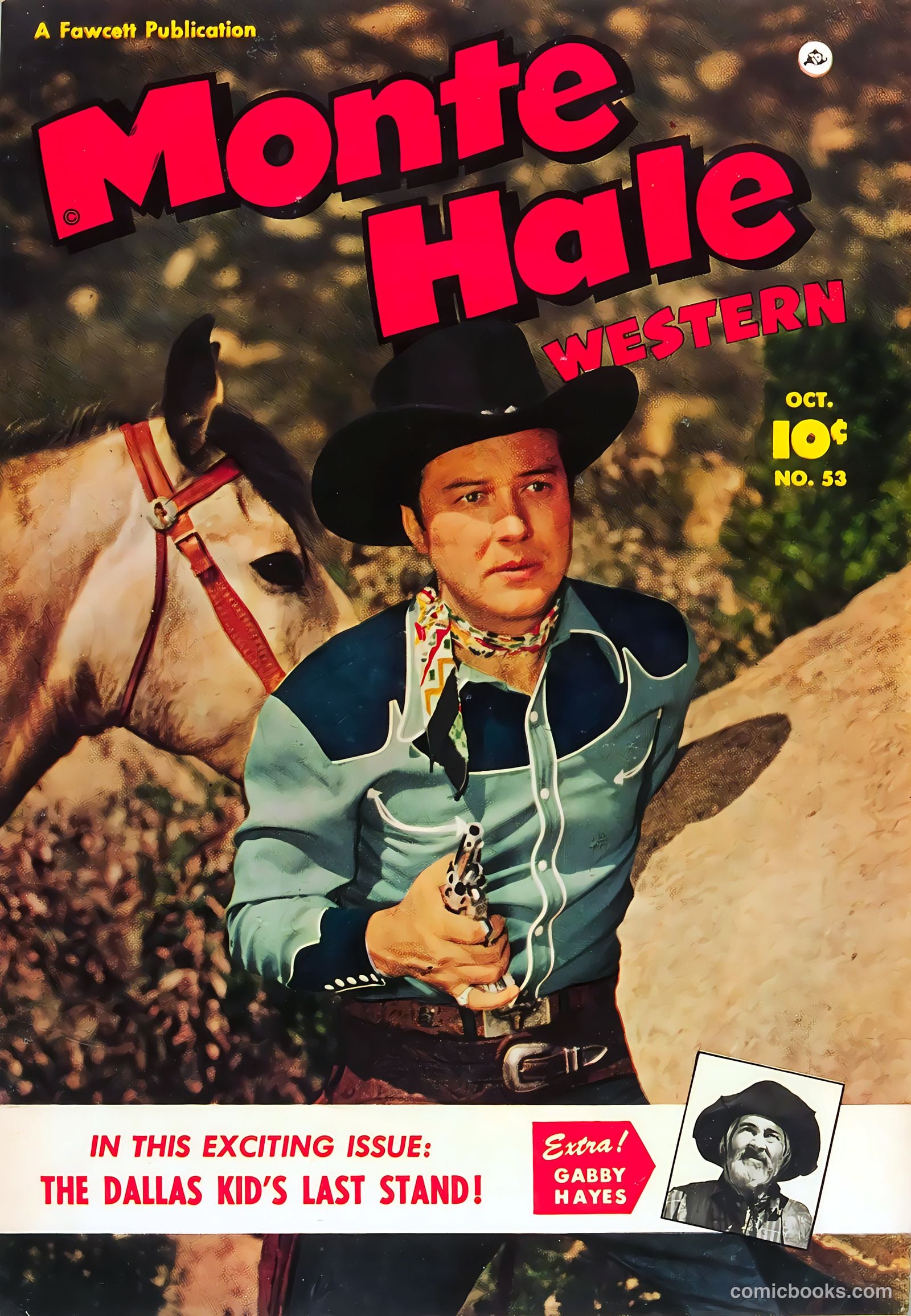 Monte Hale Western #53 cover