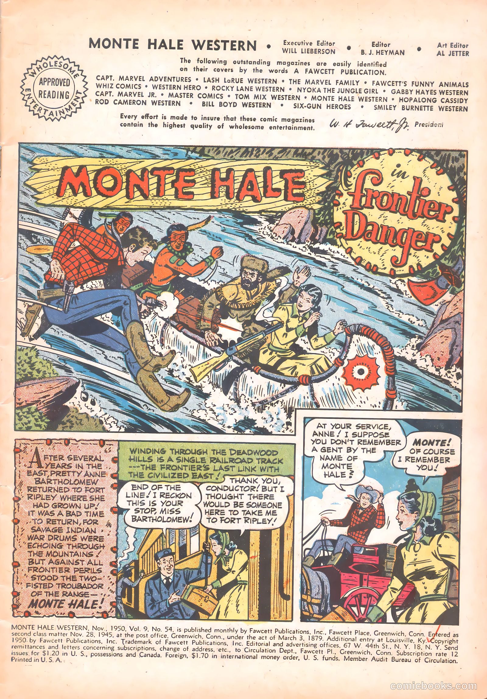 Monte Hale Western #54 (1950) — page 3 of 52