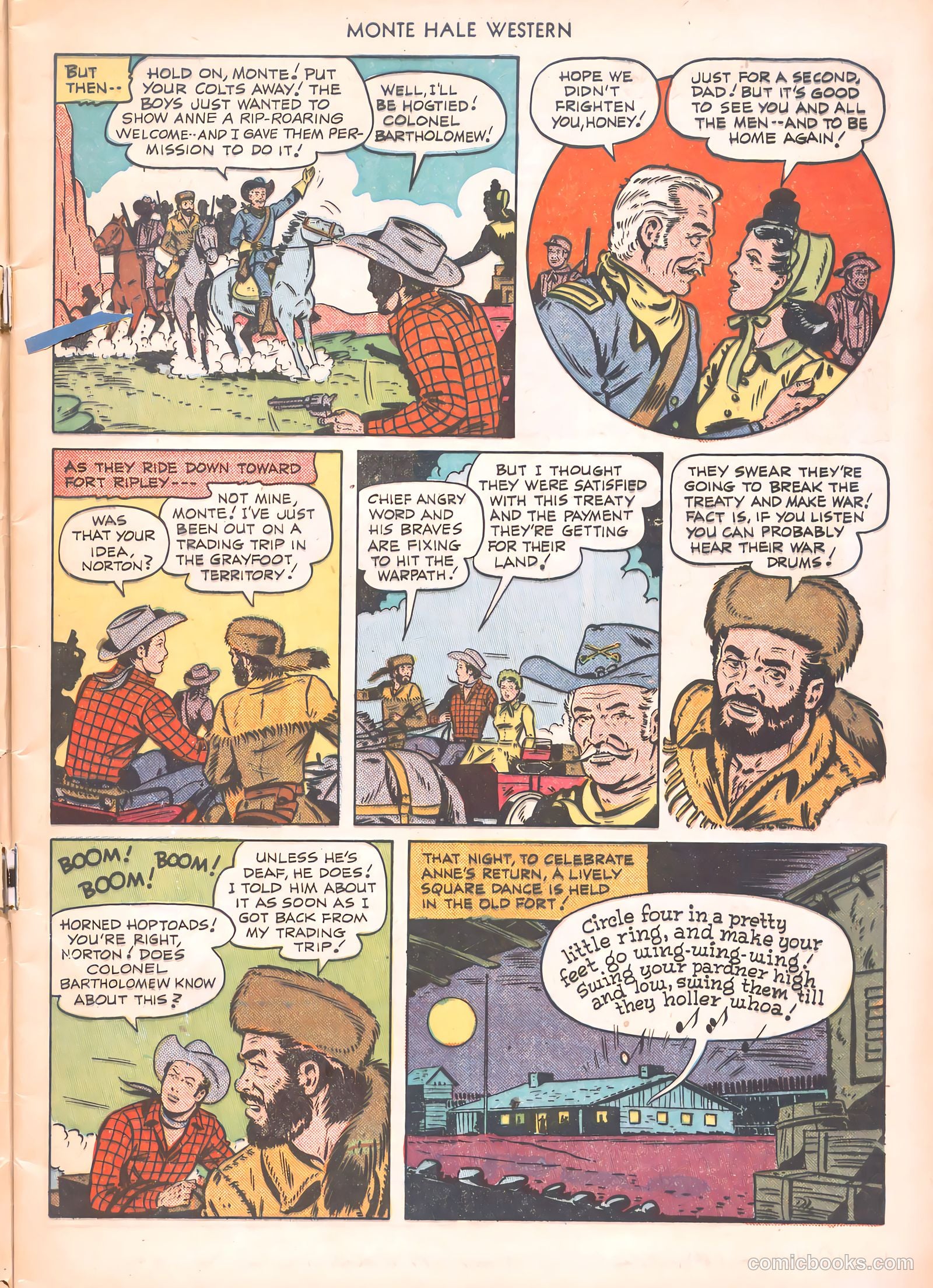 Monte Hale Western #54 (1950) — page 5 of 52