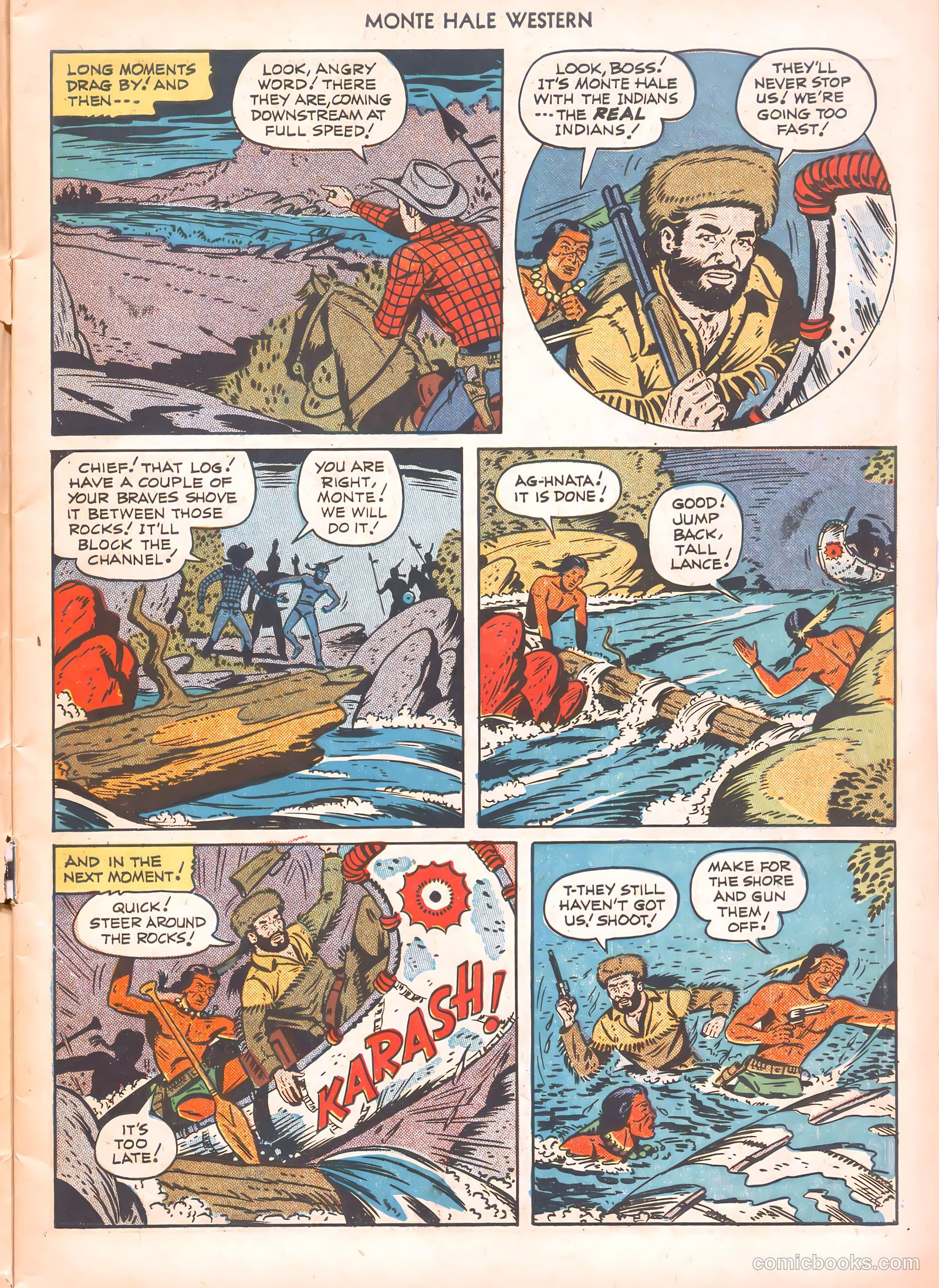 Monte Hale Western #54 (1950) — page 11 of 52