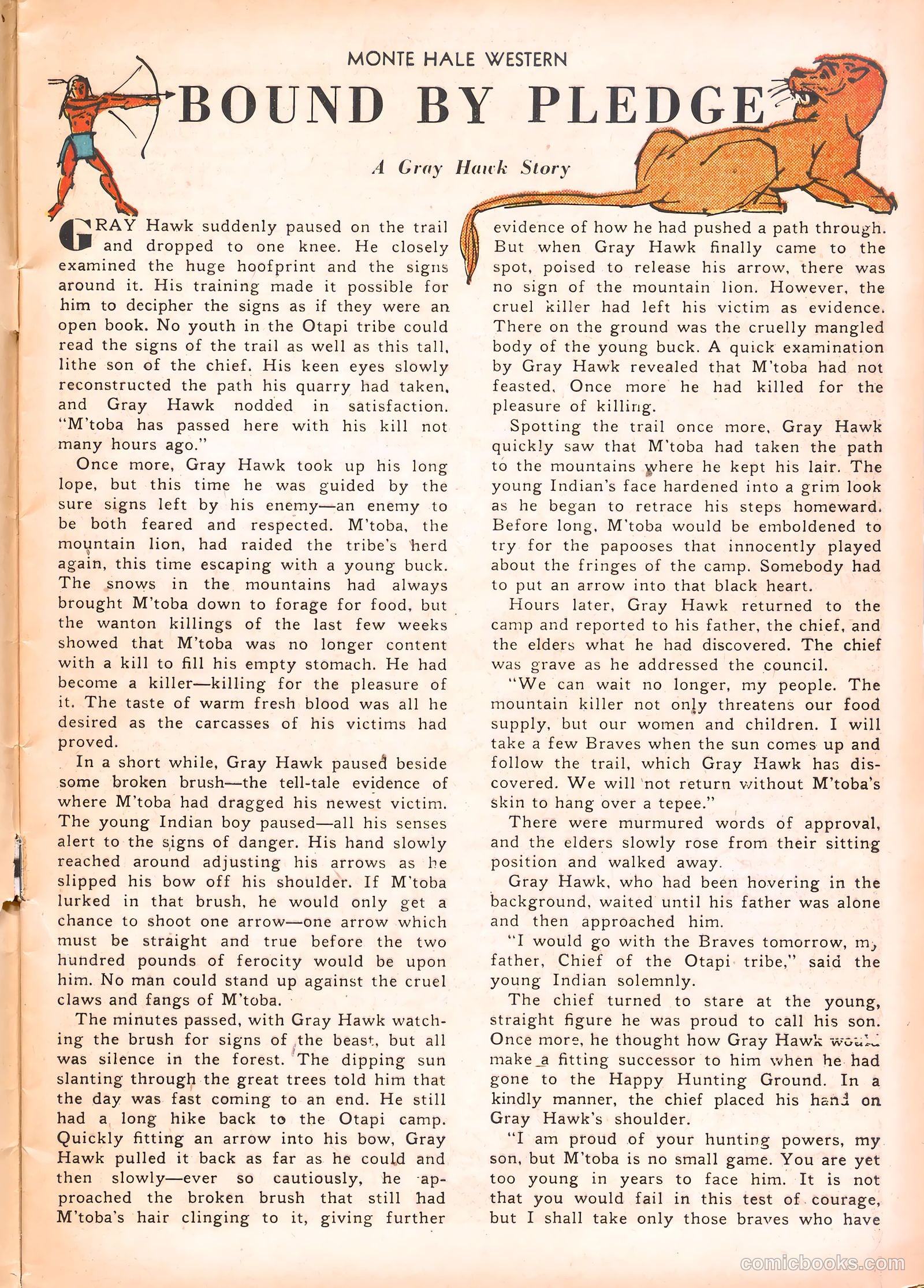 Monte Hale Western #54 (1950) — page 13 of 52
