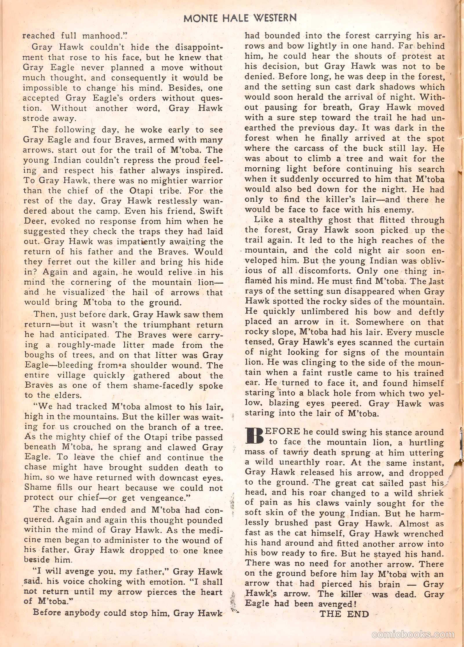 Monte Hale Western #54 (1950) — page 14 of 52