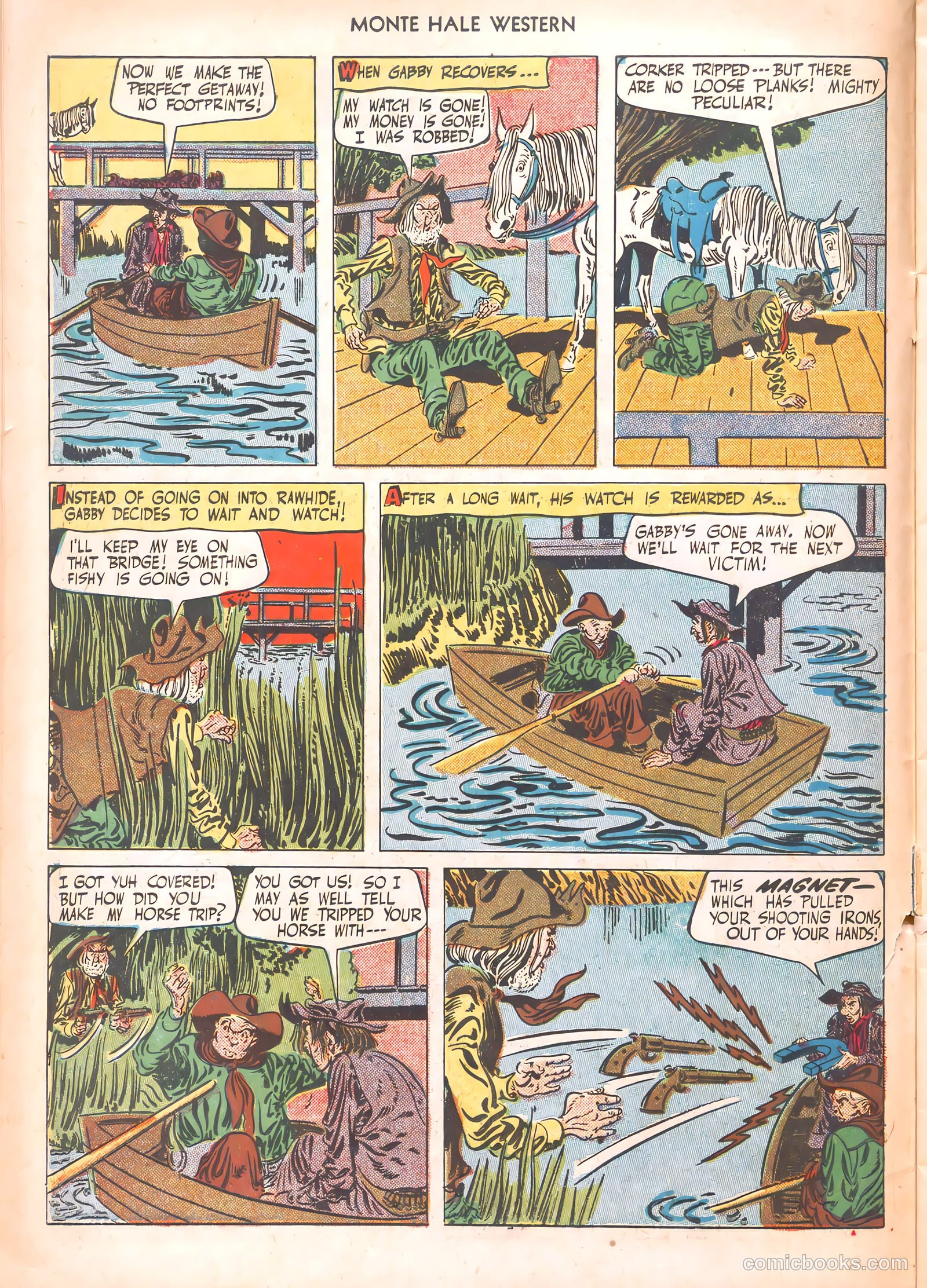 Monte Hale Western #54 (1950) — page 18 of 52