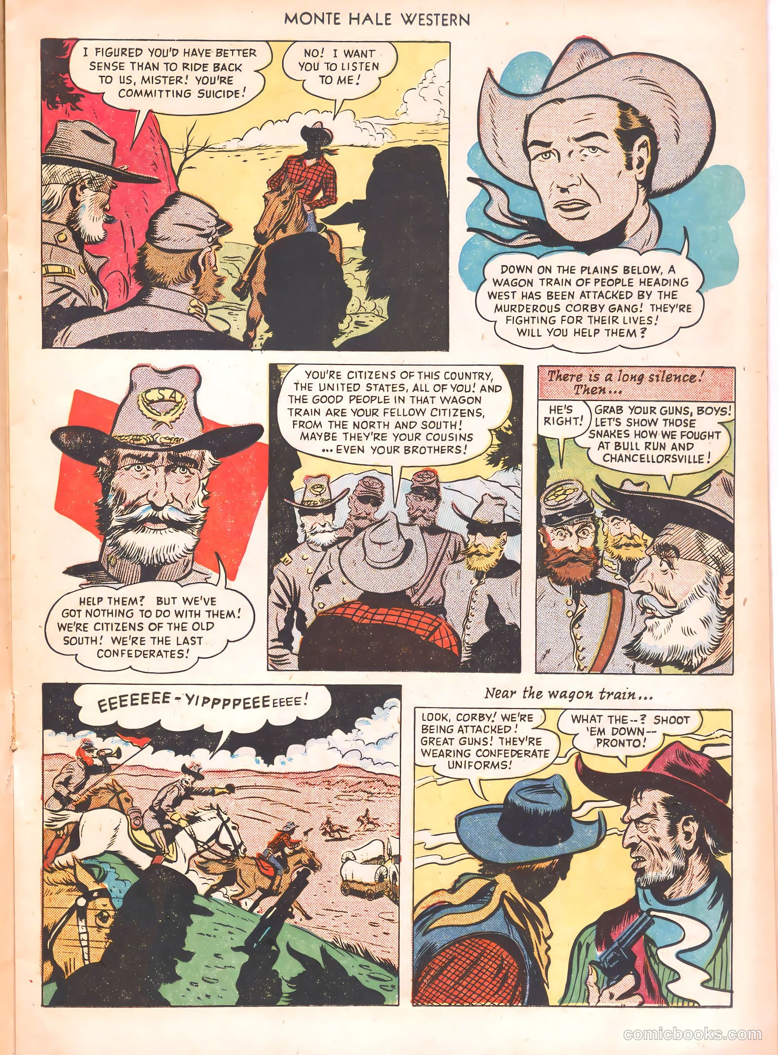 Monte Hale Western #54 (1950) — page 25 of 52
