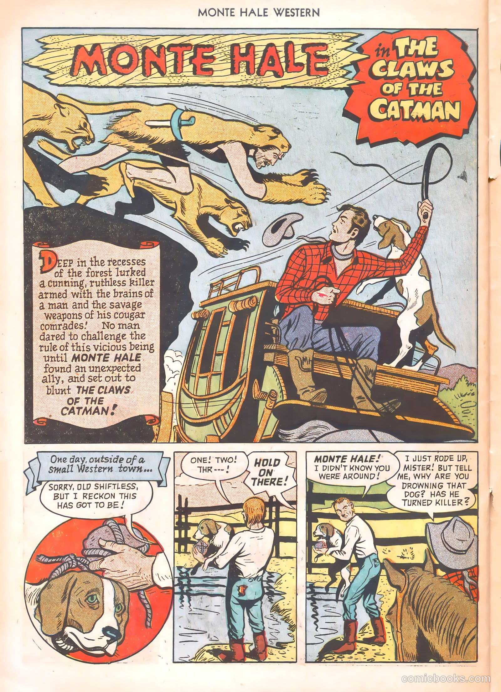 Monte Hale Western #54 (1950) — page 42 of 52