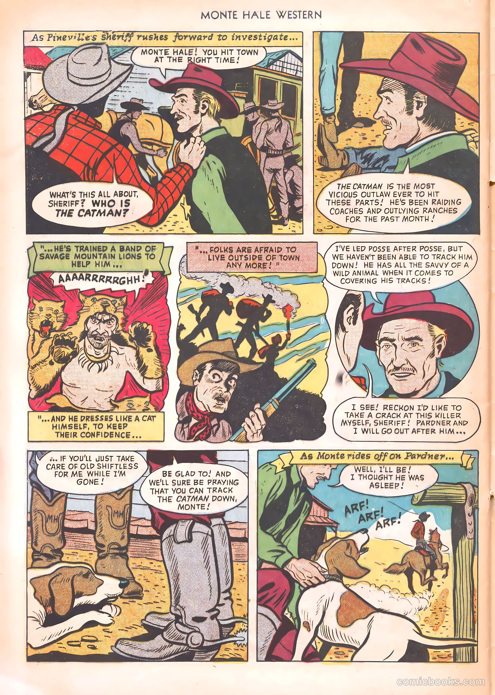 Monte Hale Western #54 (1950) — page 44 of 52