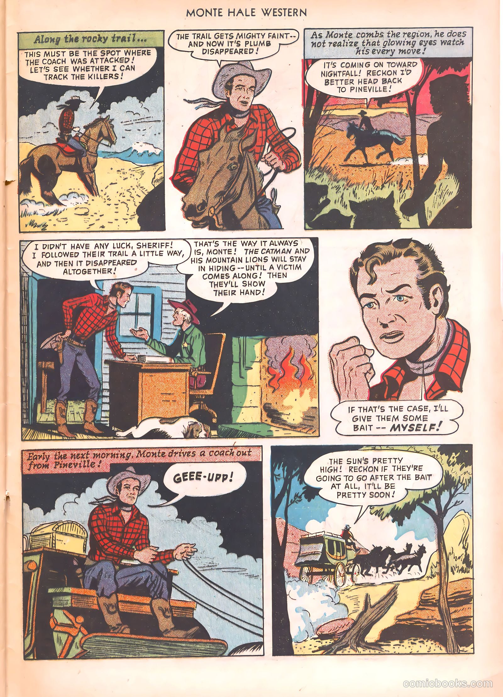 Monte Hale Western #54 (1950) — page 45 of 52