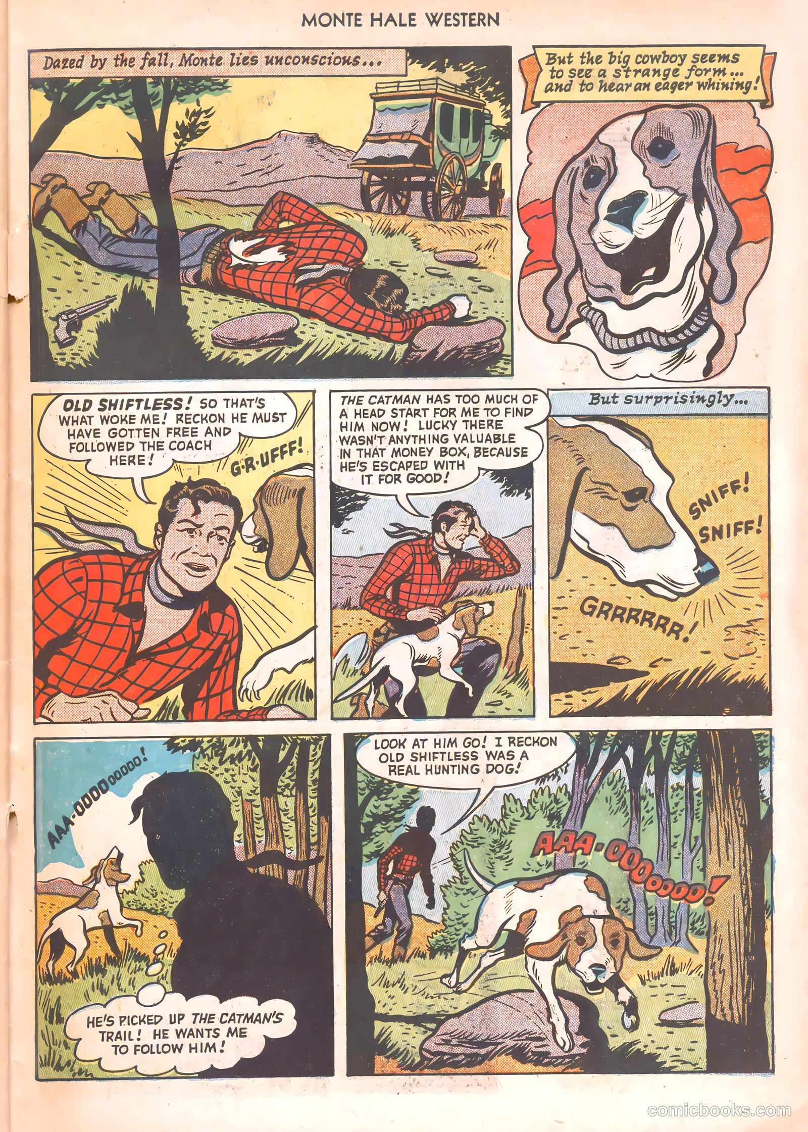 Monte Hale Western #54 (1950) — page 47 of 52