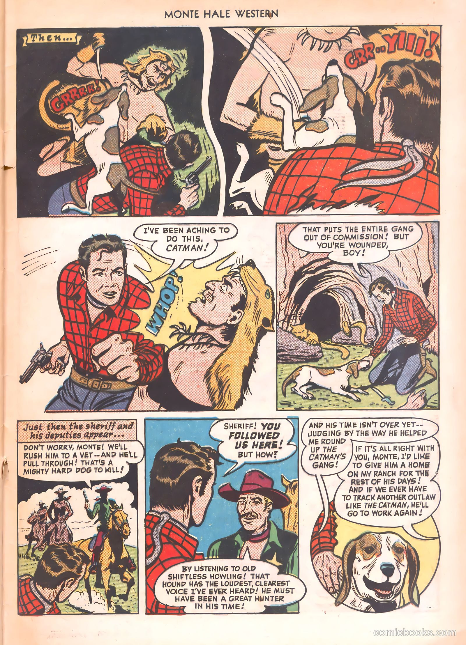 Monte Hale Western #54 (1950) — page 49 of 52