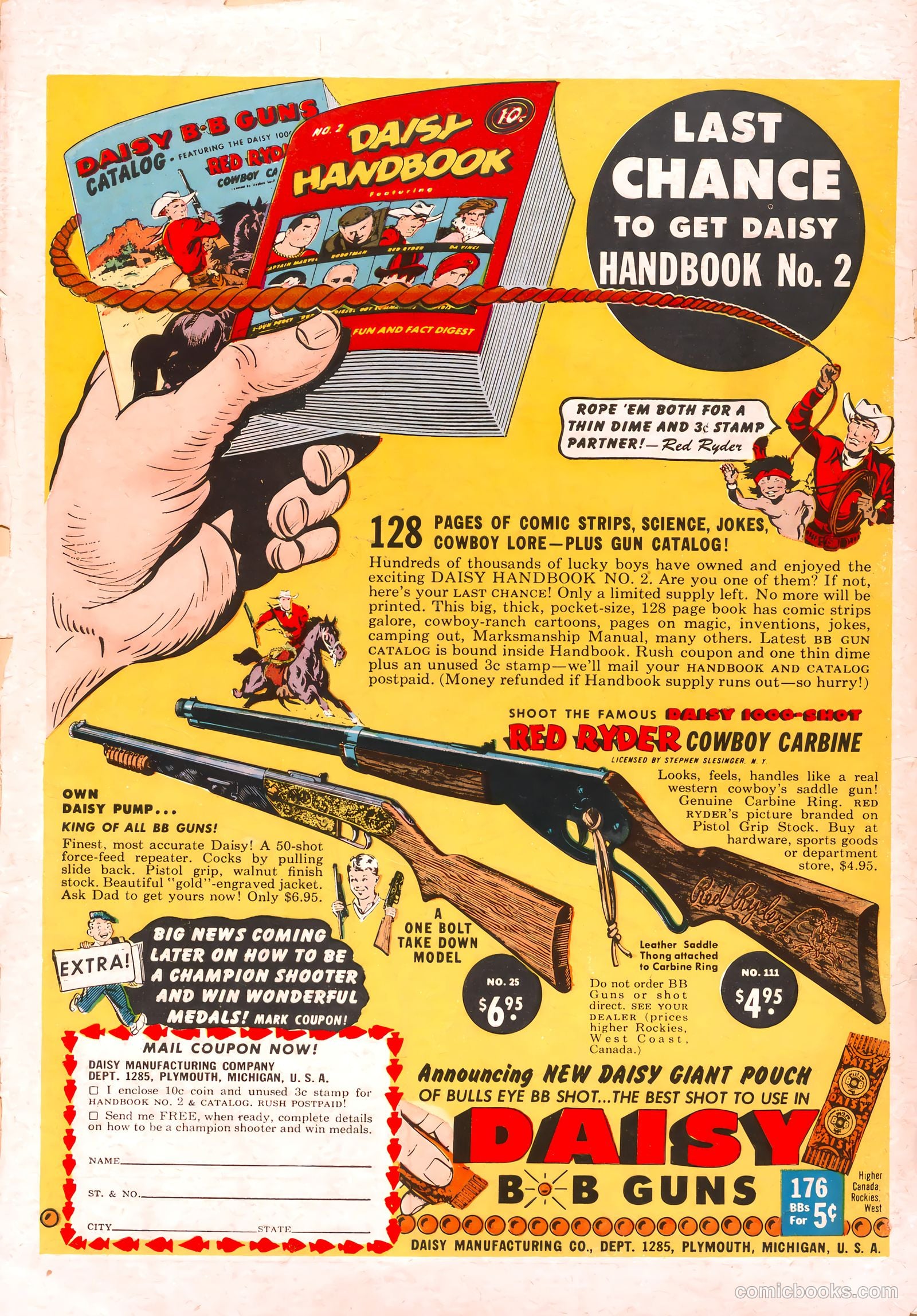 Monte Hale Western #54 (1950) — page 52 of 52
