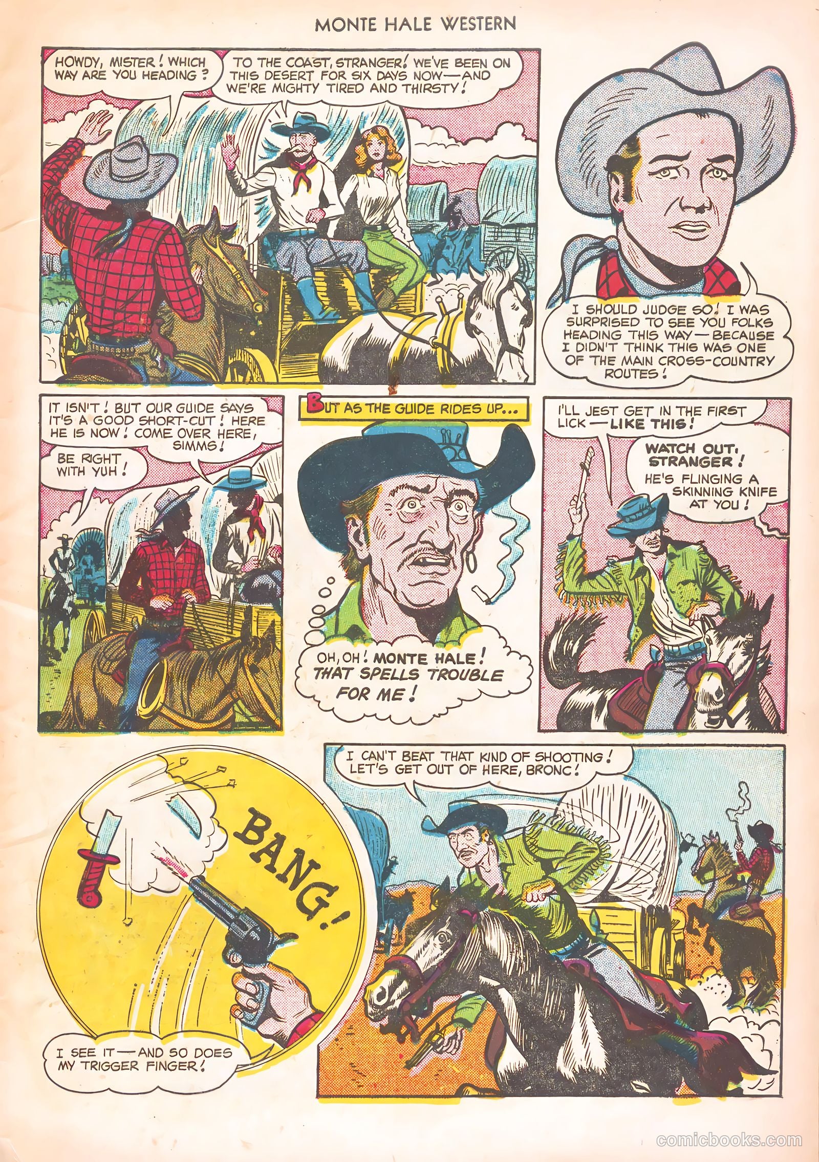 Monte Hale Western #55 (1948) — page 5 of 52