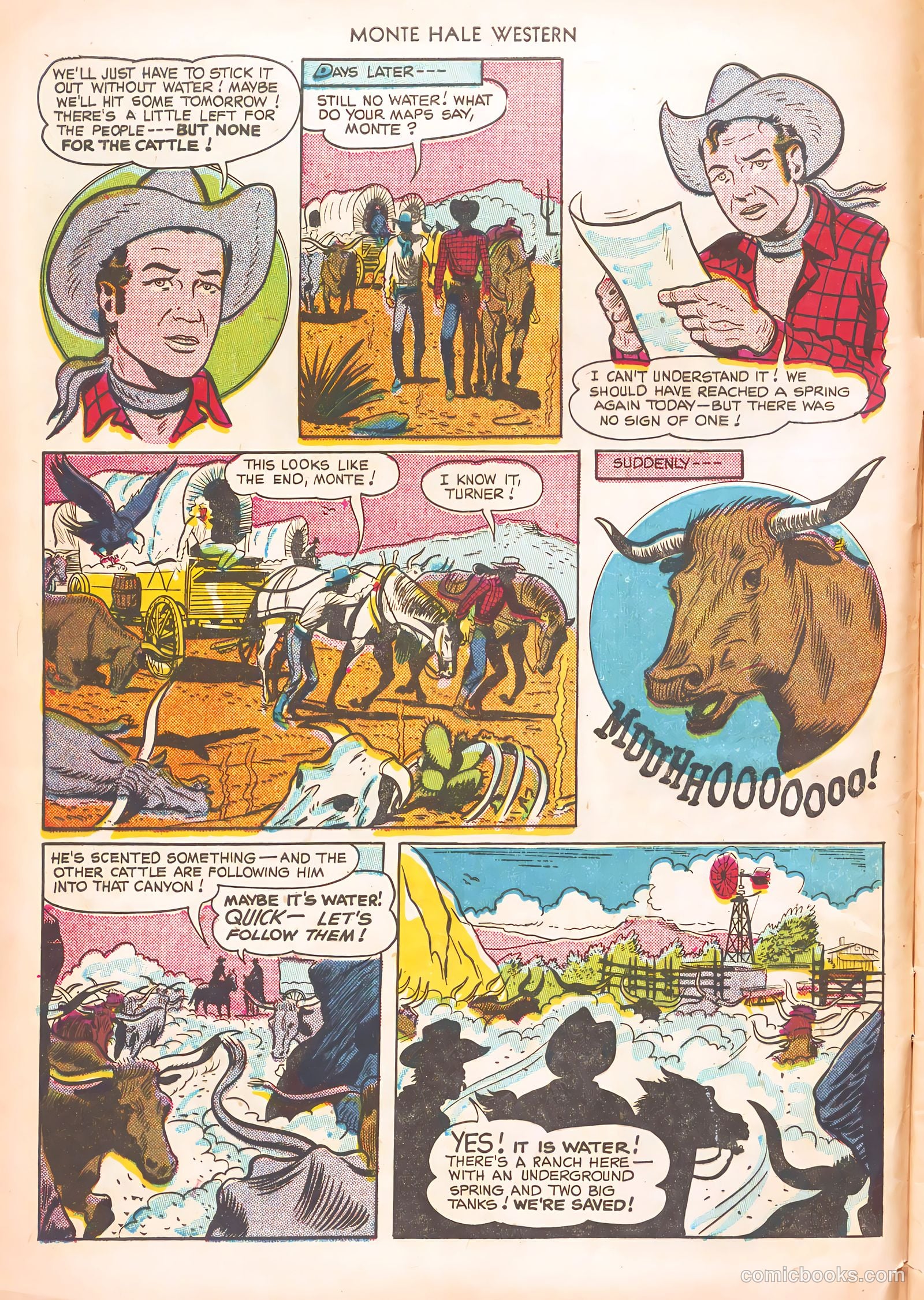 Monte Hale Western #55 (1948) — page 8 of 52