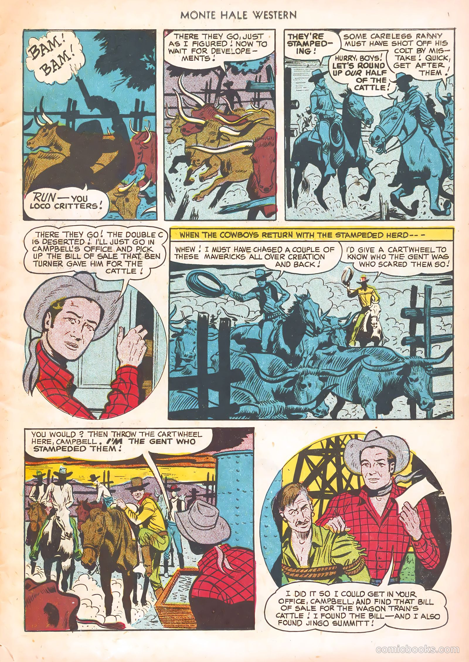 Monte Hale Western #55 (1948) — page 11 of 52