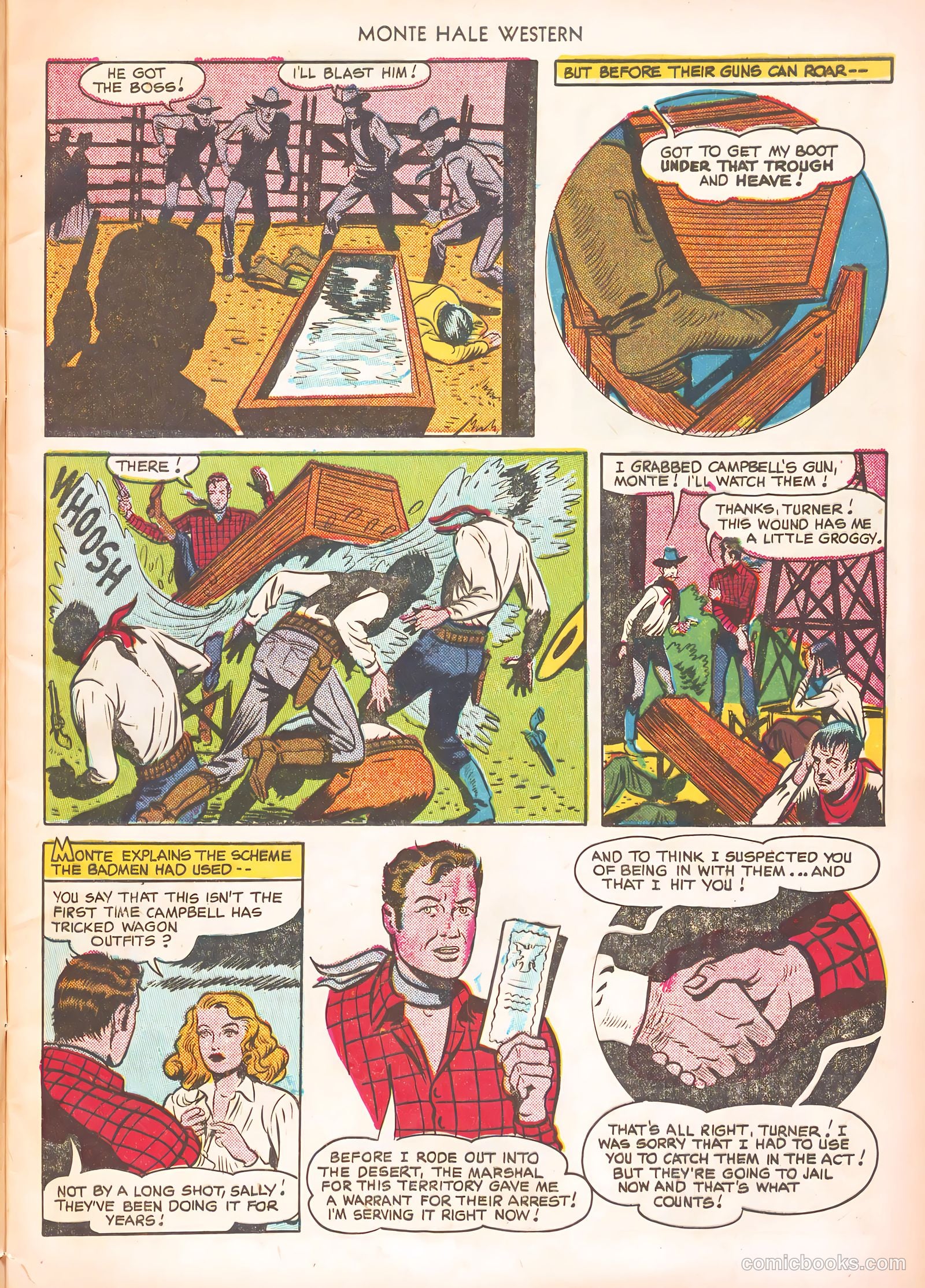 Monte Hale Western #55 (1948) — page 13 of 52