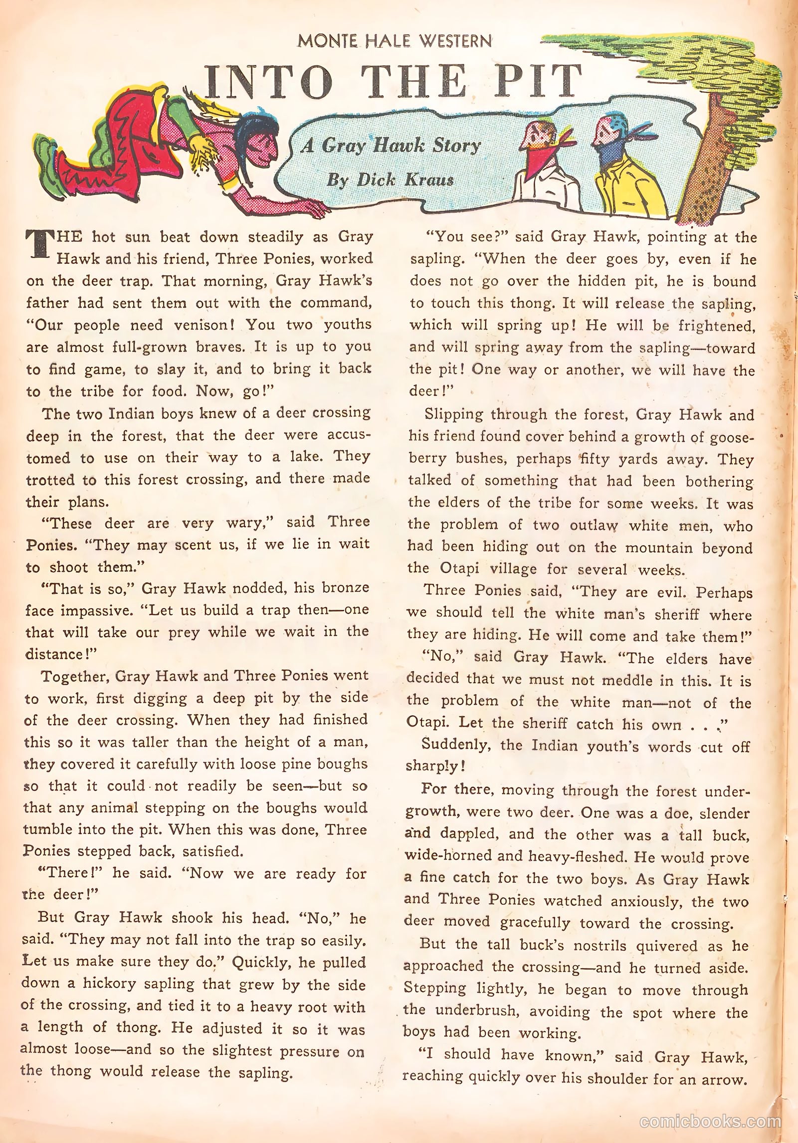 Monte Hale Western #55 (1948) — page 16 of 52