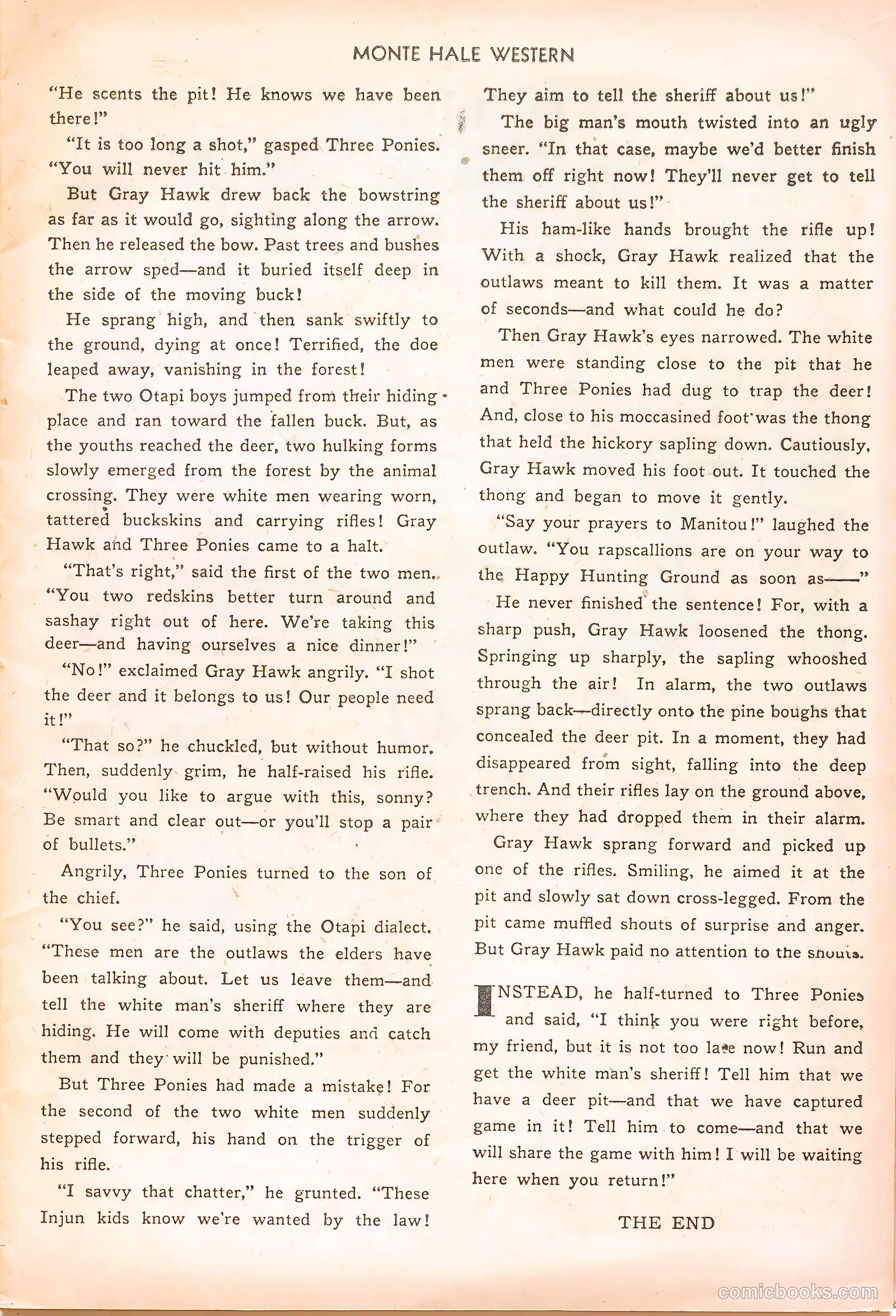 Monte Hale Western #55 (1948) — page 17 of 52