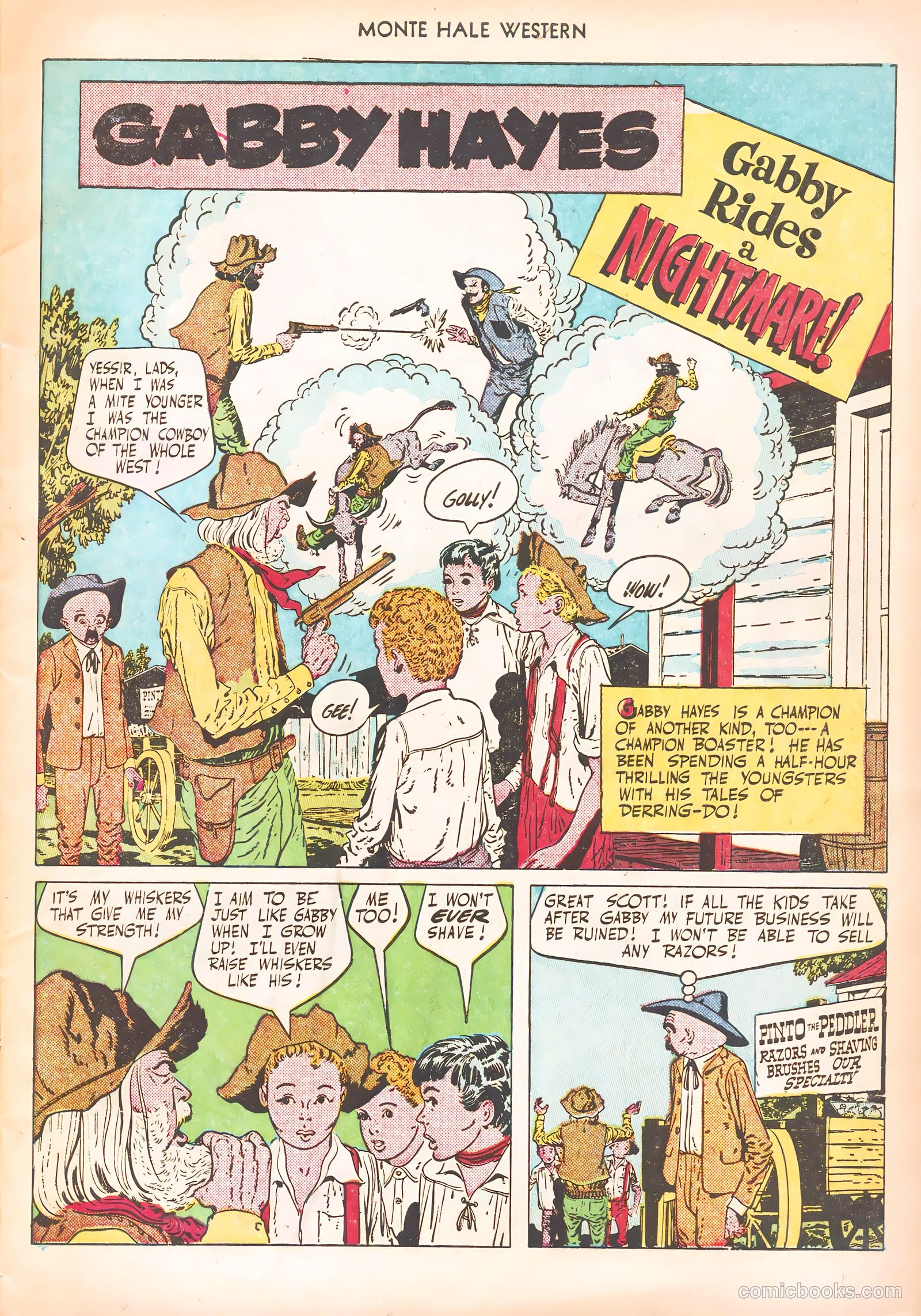Monte Hale Western #55 (1948) — page 19 of 52