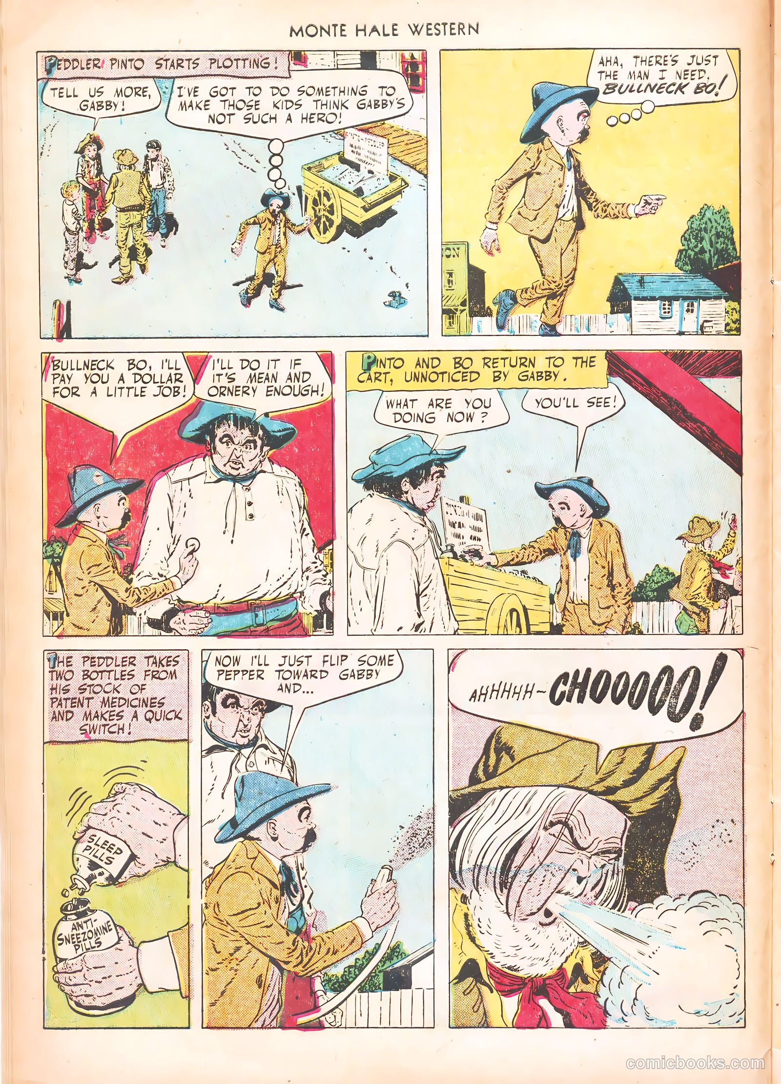 Monte Hale Western #55 (1948) — page 20 of 52