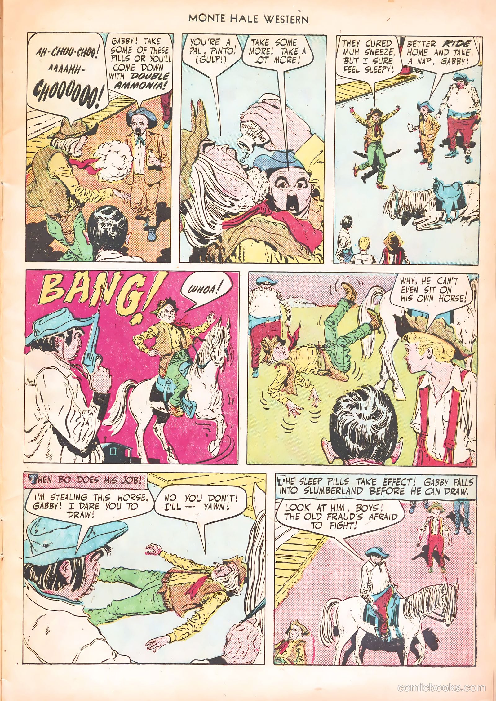 Monte Hale Western #55 (1948) — page 21 of 52