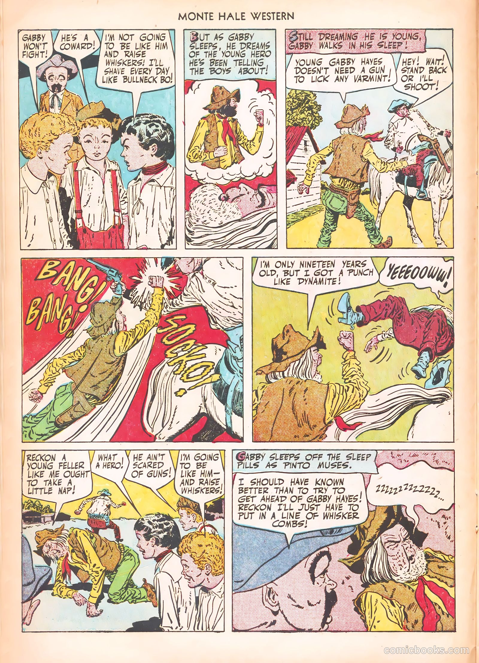 Monte Hale Western #55 (1948) — page 22 of 52