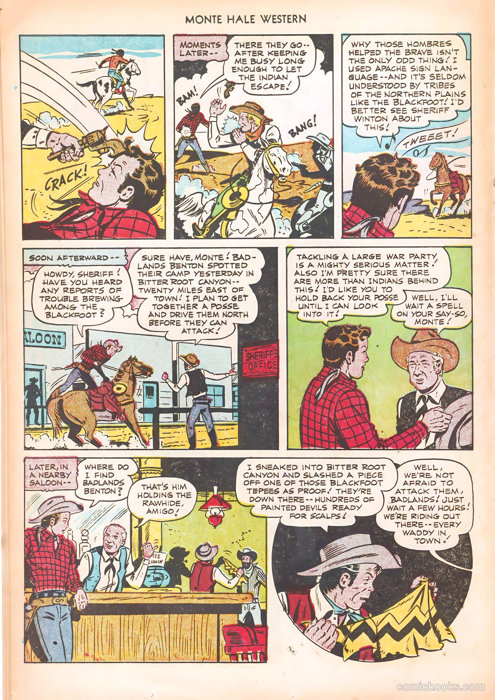 Monte Hale Western #55 (1948) — page 26 of 52