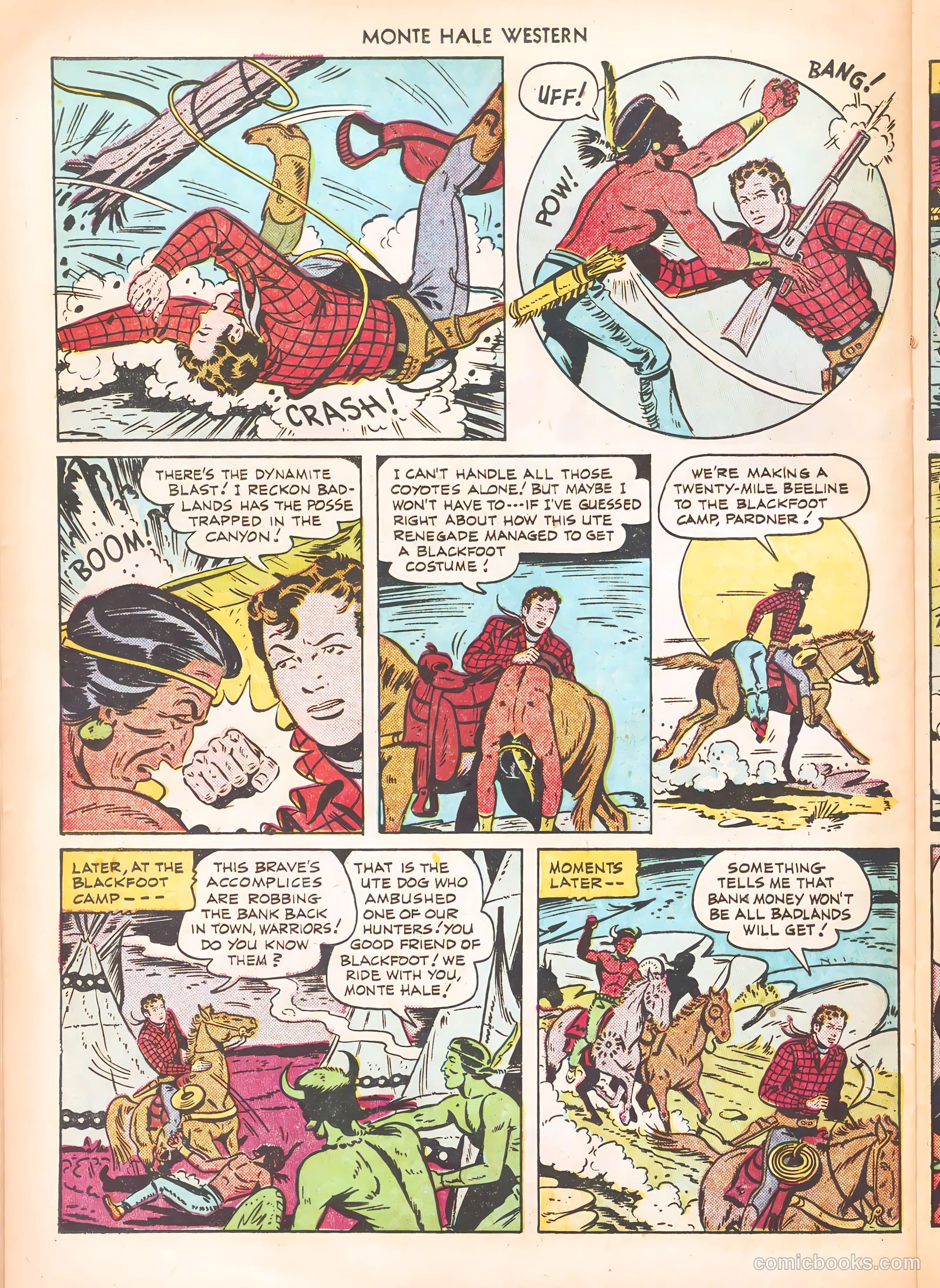 Monte Hale Western #55 (1948) — page 30 of 52