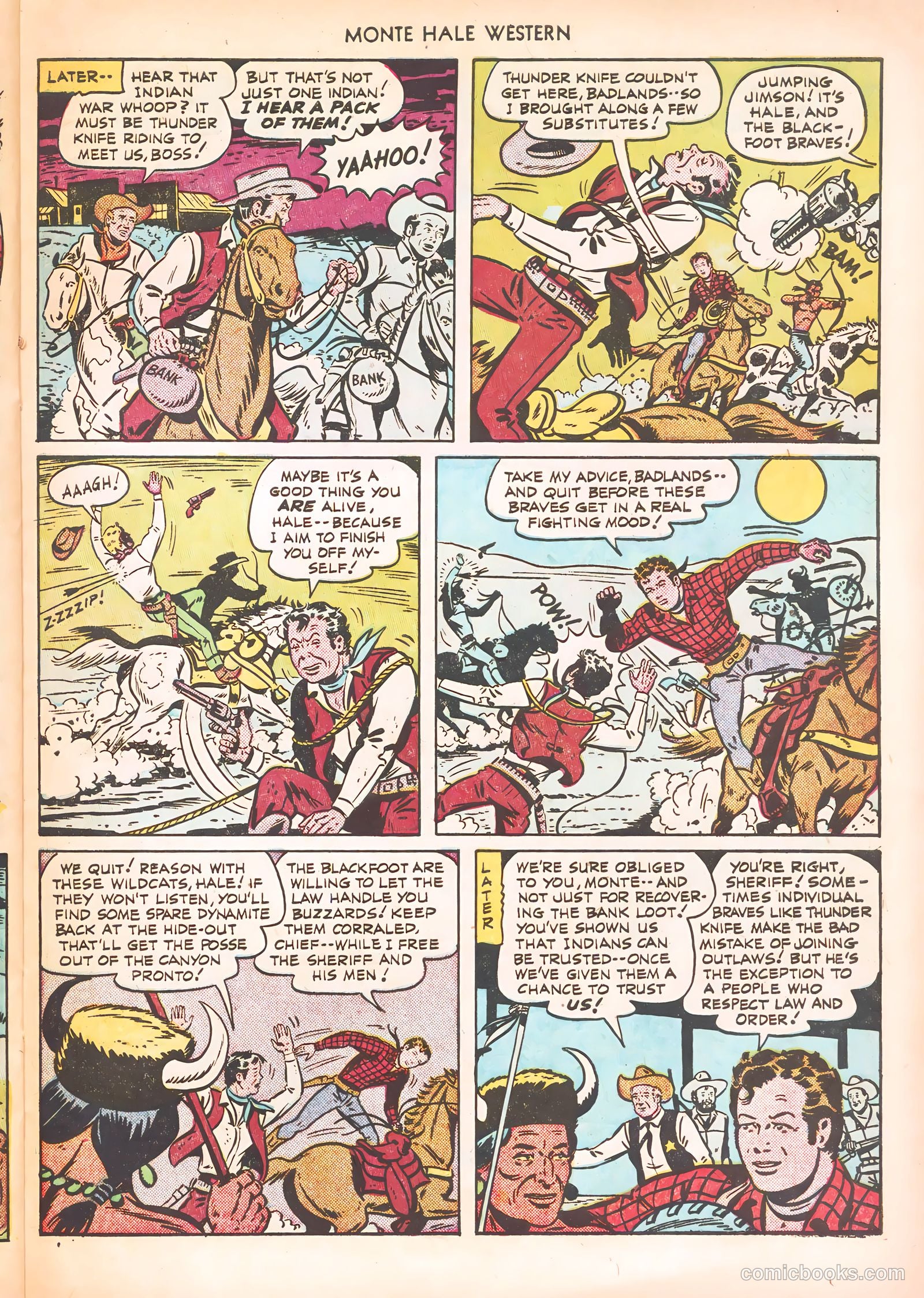 Monte Hale Western #55 (1948) — page 31 of 52