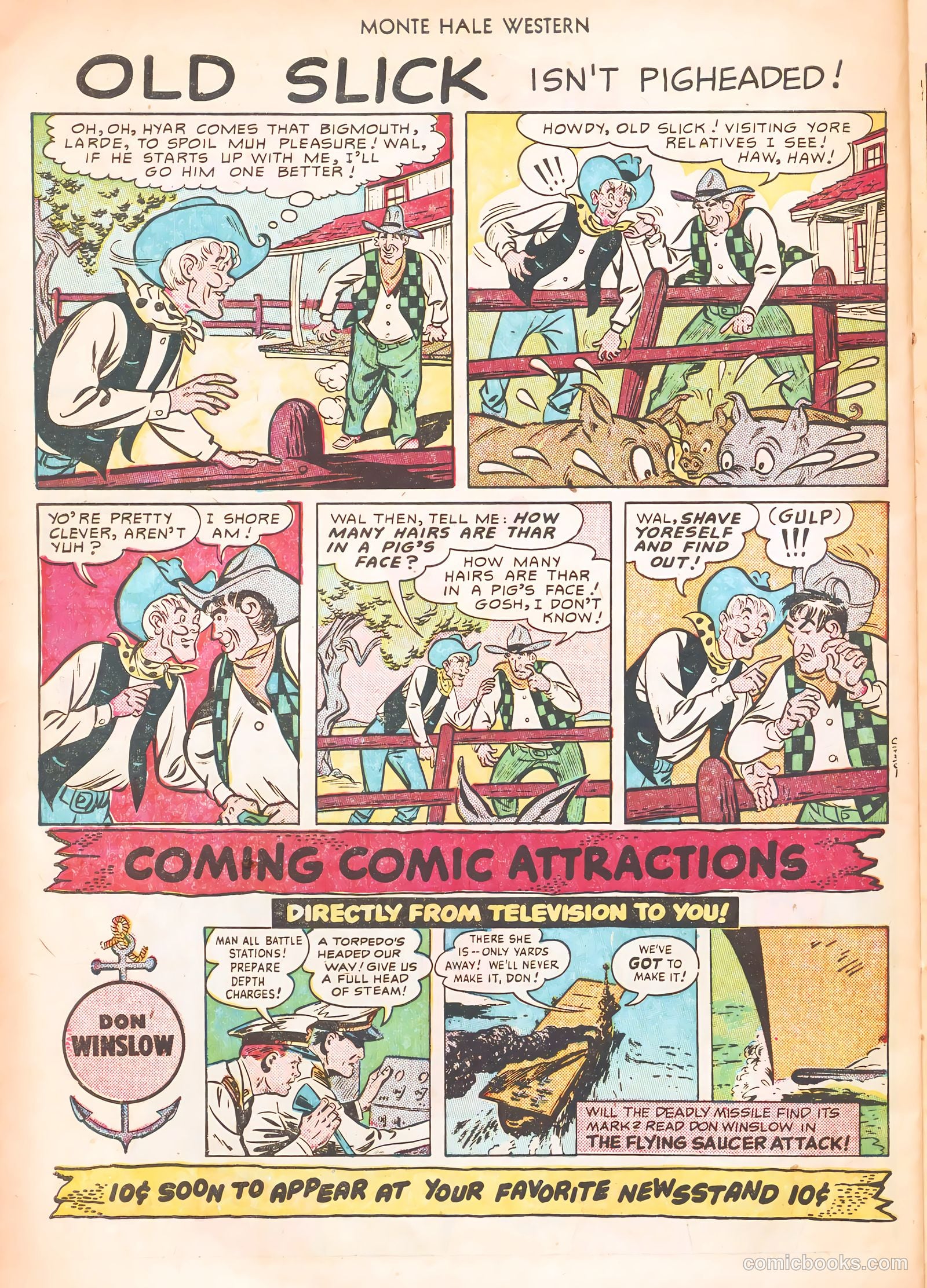Monte Hale Western #55 (1948) — page 34 of 52