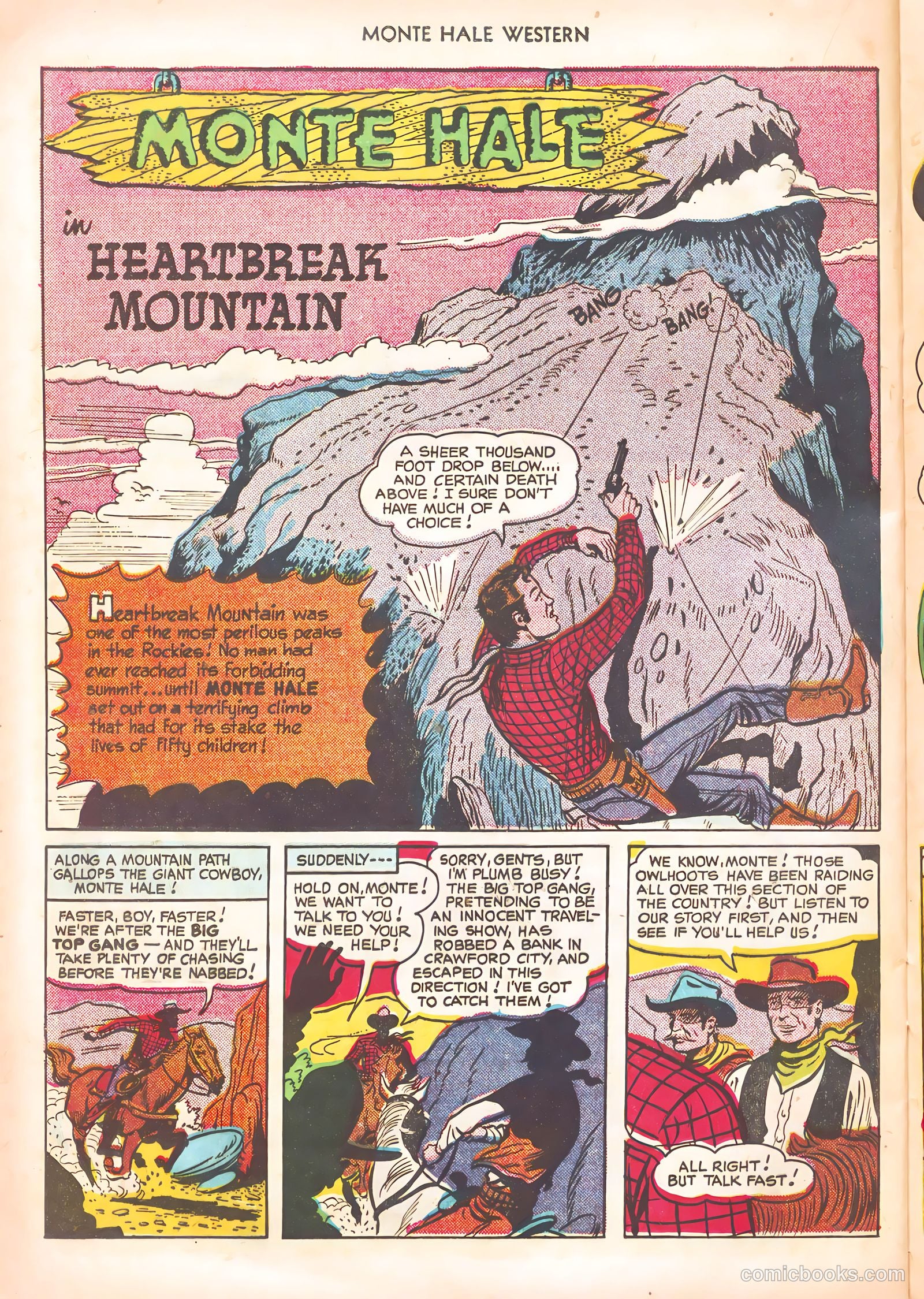 Monte Hale Western #55 (1948) — page 36 of 52