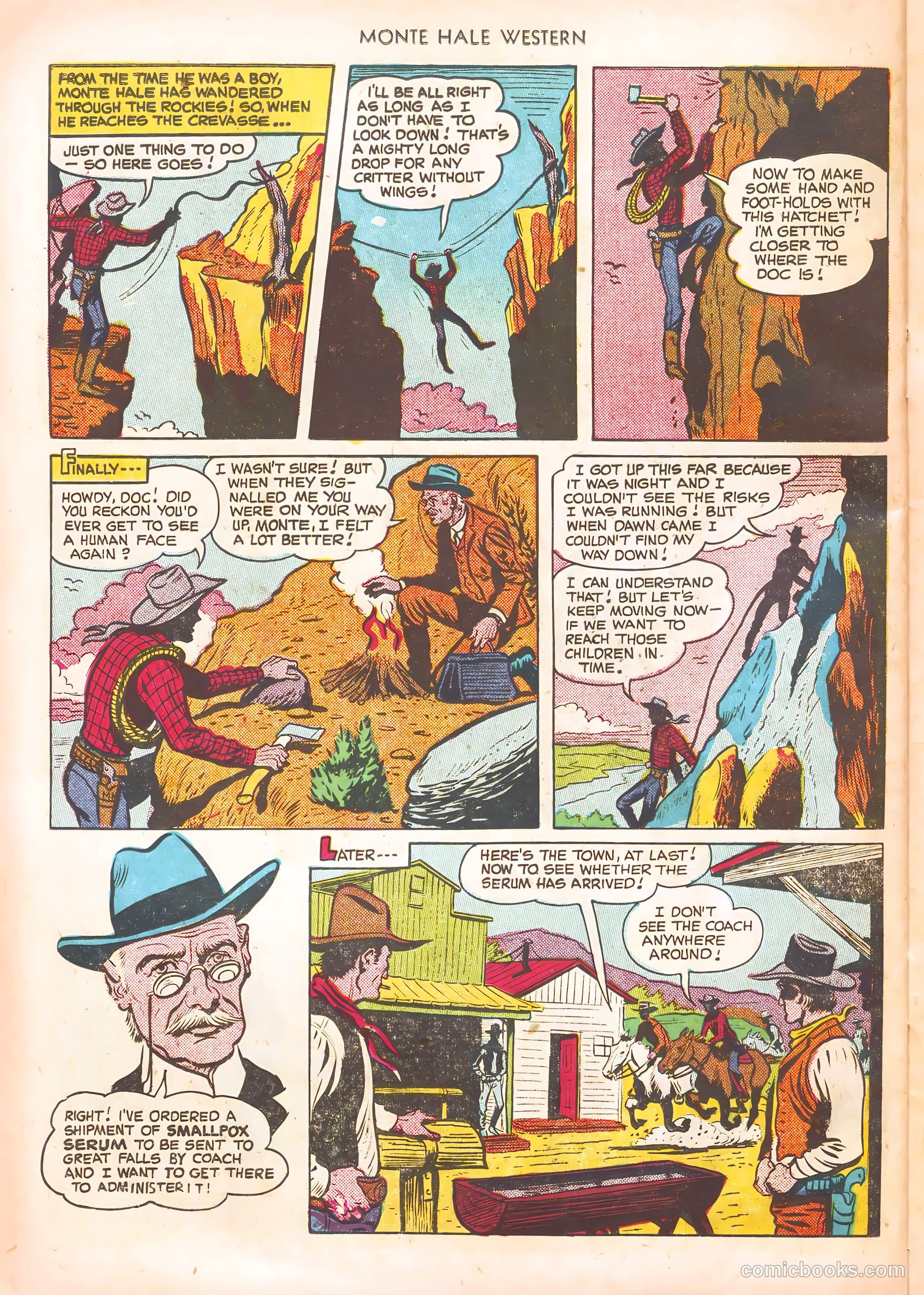 Monte Hale Western #55 (1948) — page 38 of 52