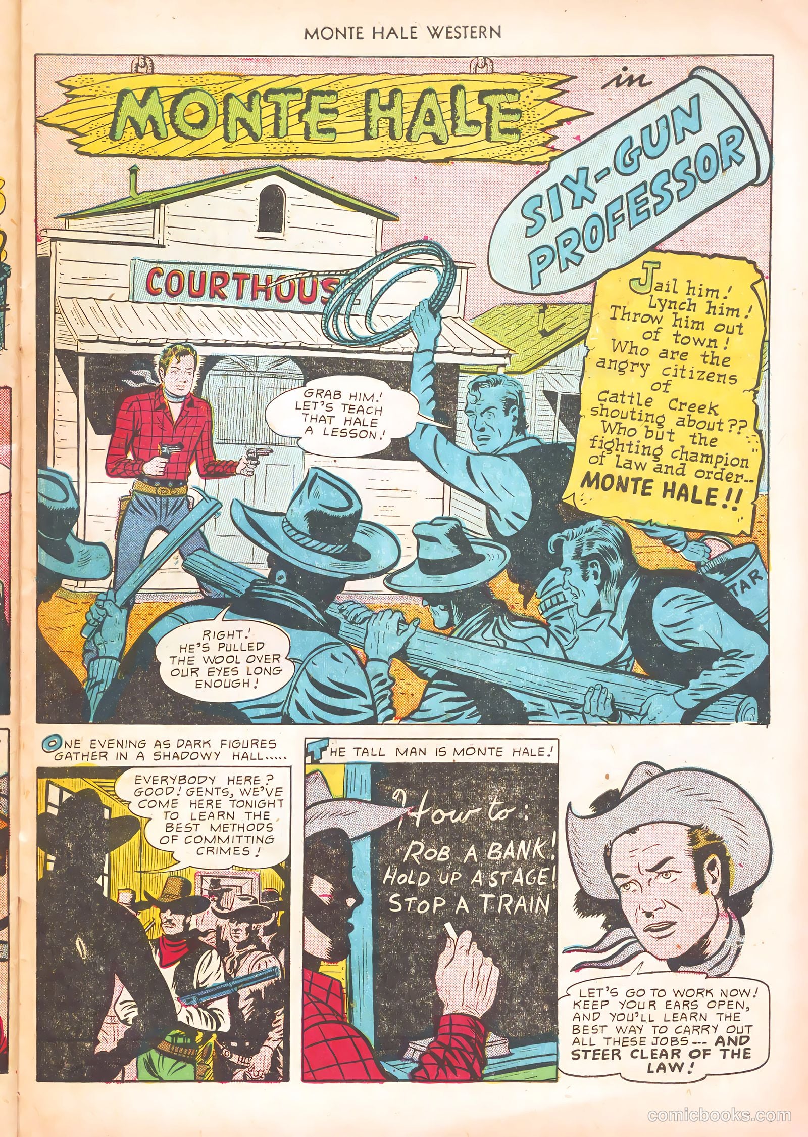 Monte Hale Western #55 (1948) — page 43 of 52