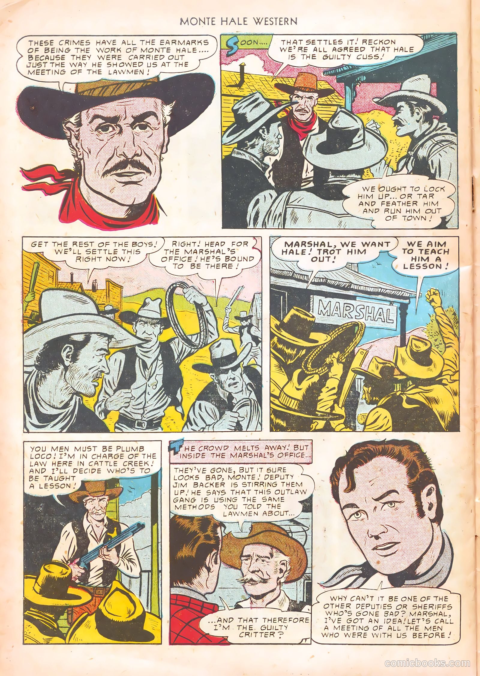 Monte Hale Western #55 (1948) — page 46 of 52