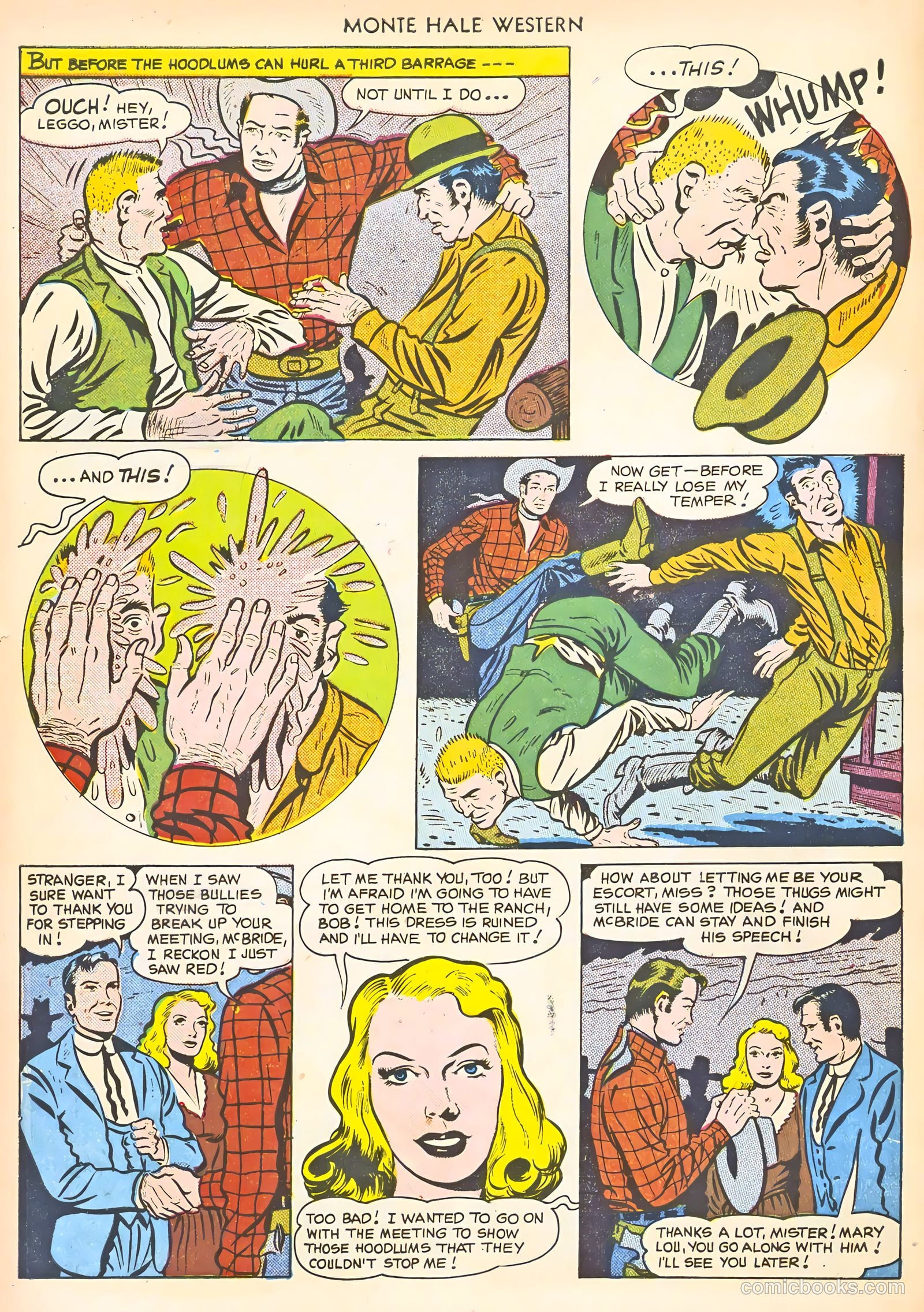 Monte Hale Western #56 (1951) — page 6 of 52