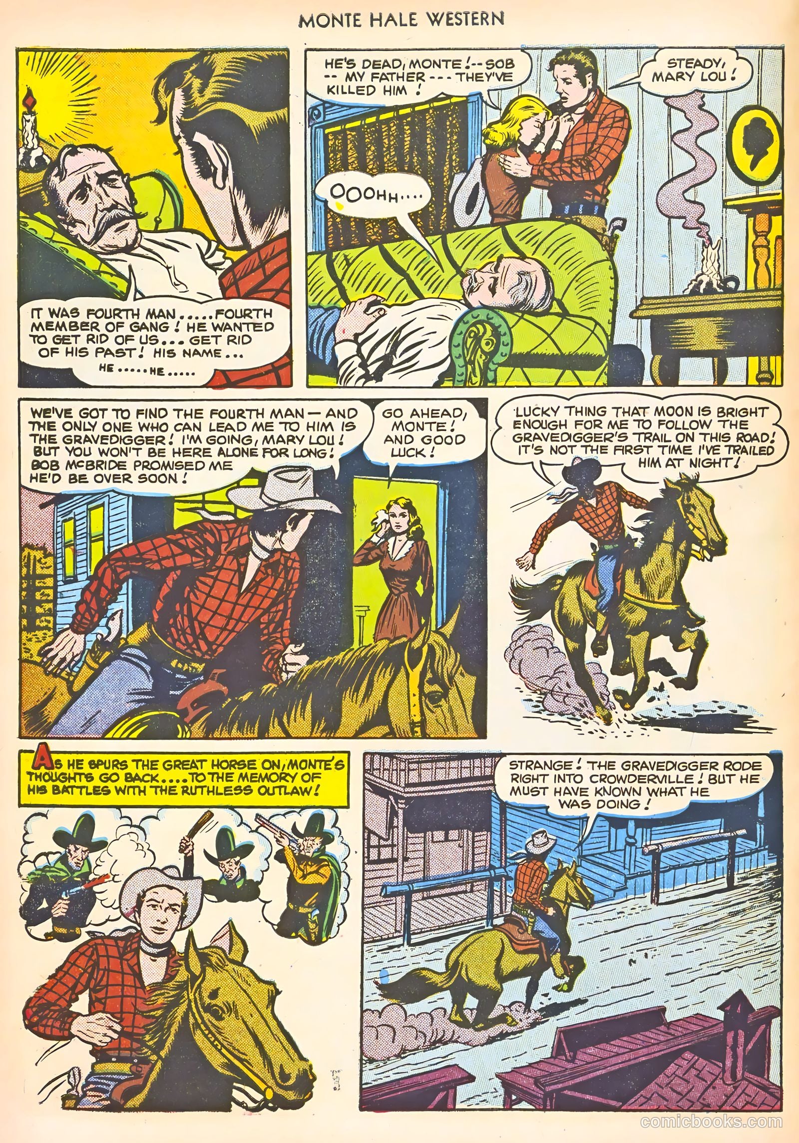 Monte Hale Western #56 (1951) — page 10 of 52