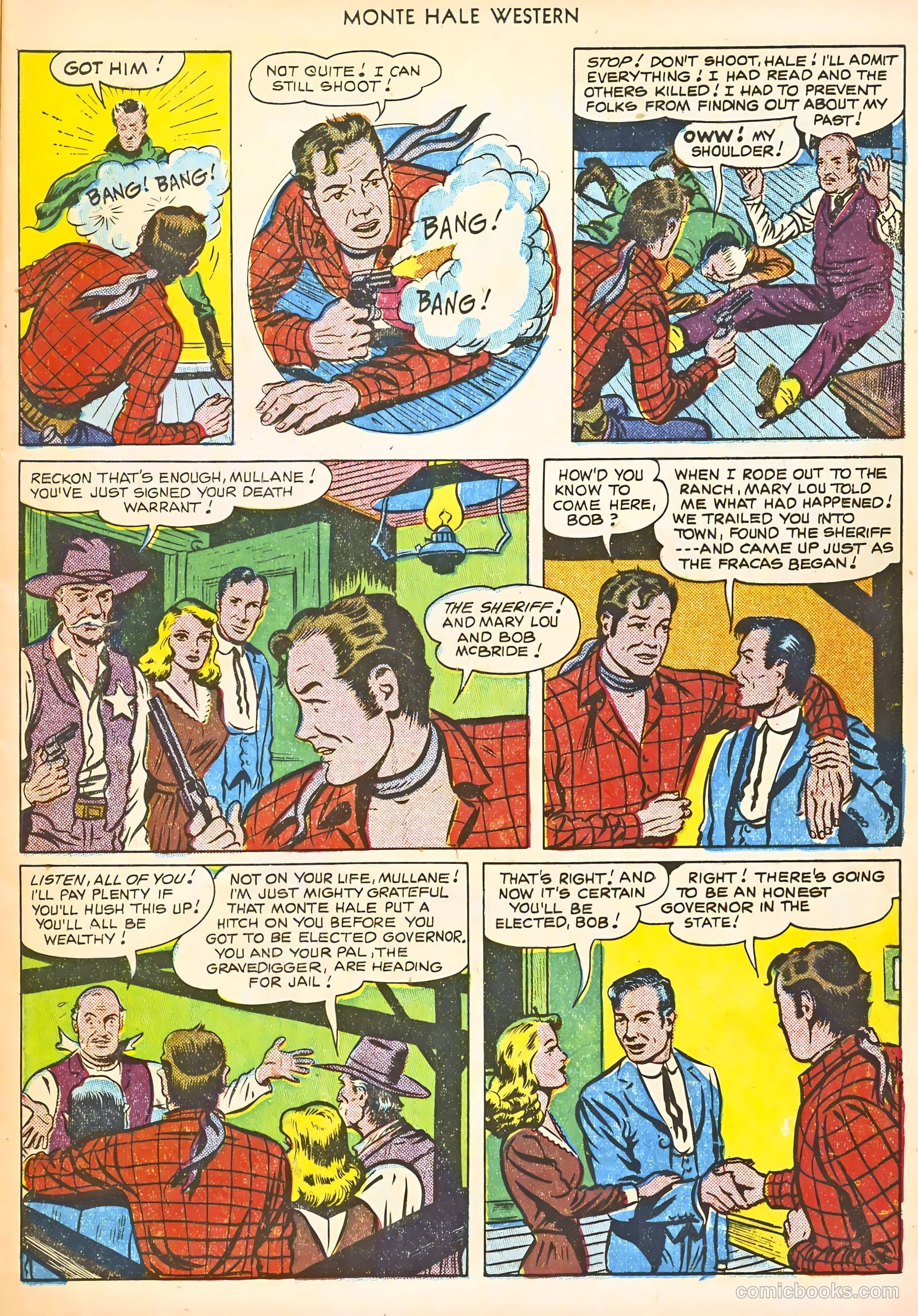 Monte Hale Western #56 (1951) — page 13 of 52