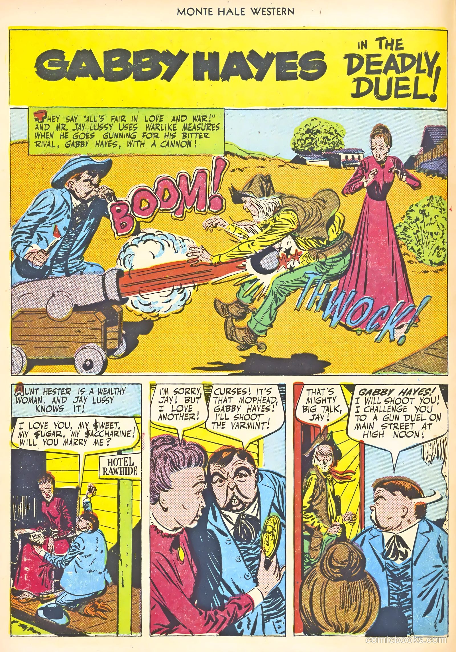 Monte Hale Western #56 (1951) — page 14 of 52
