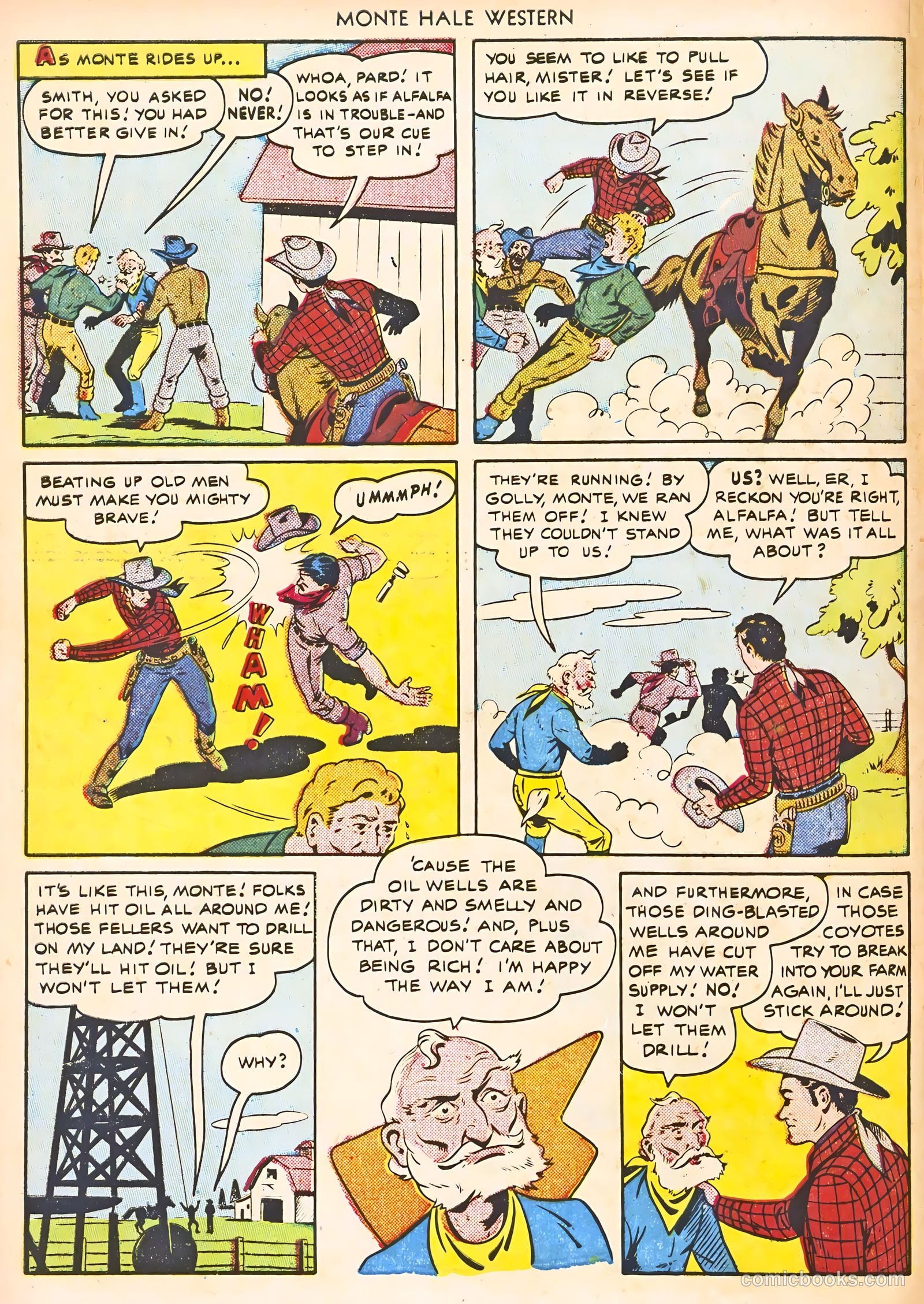 Monte Hale Western #56 (1951) — page 20 of 52