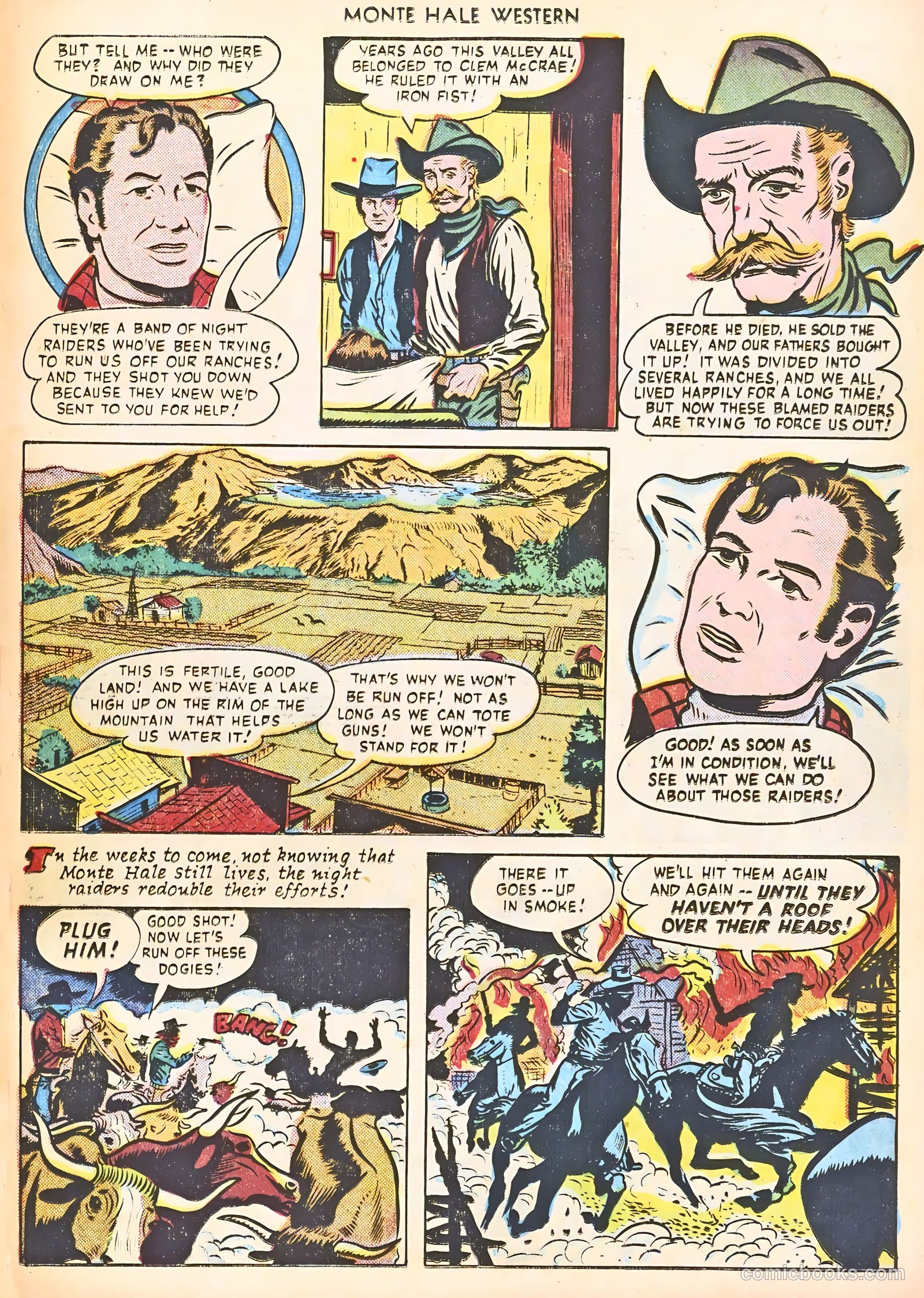 Monte Hale Western #56 (1951) — page 29 of 52